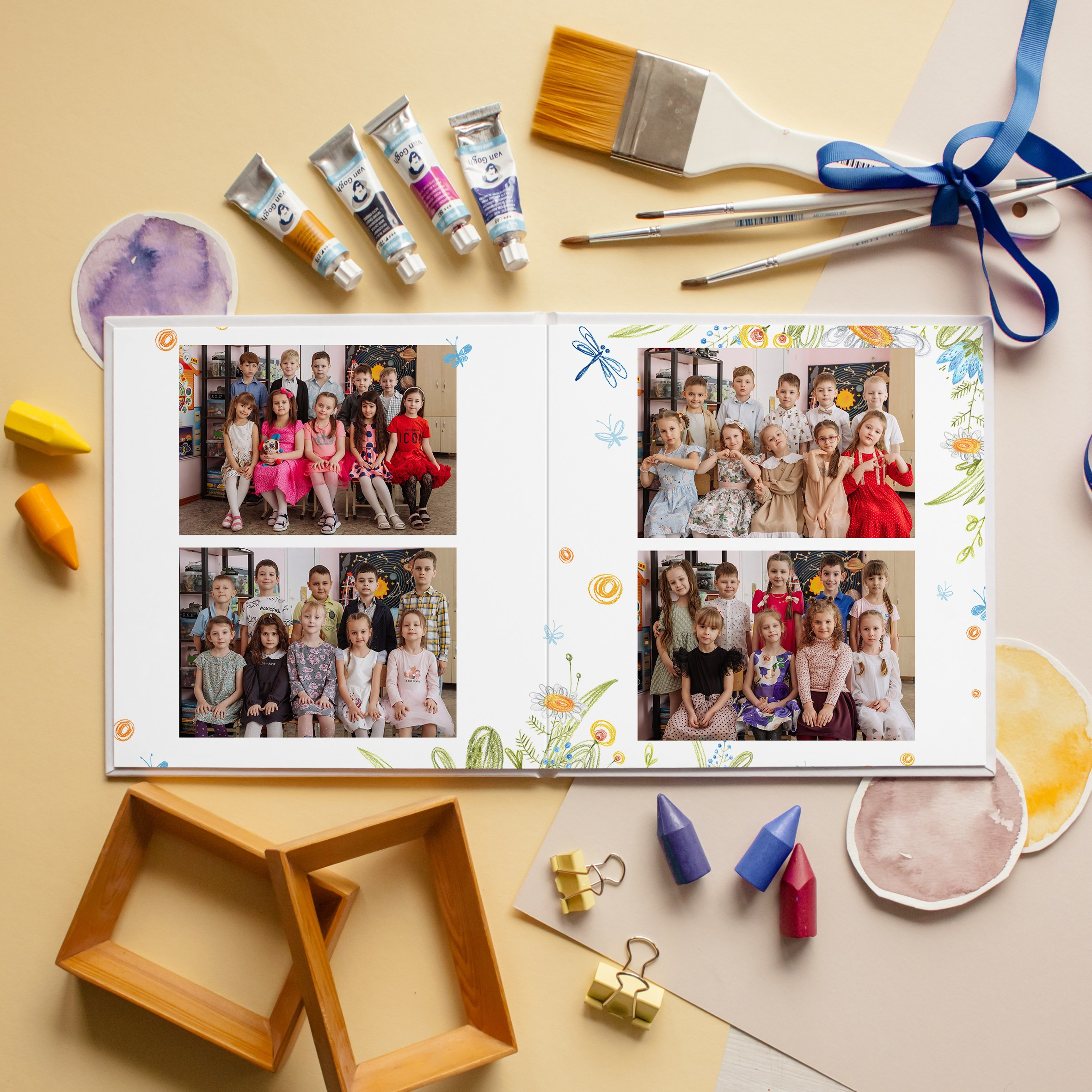 общие фотографии в детском саду