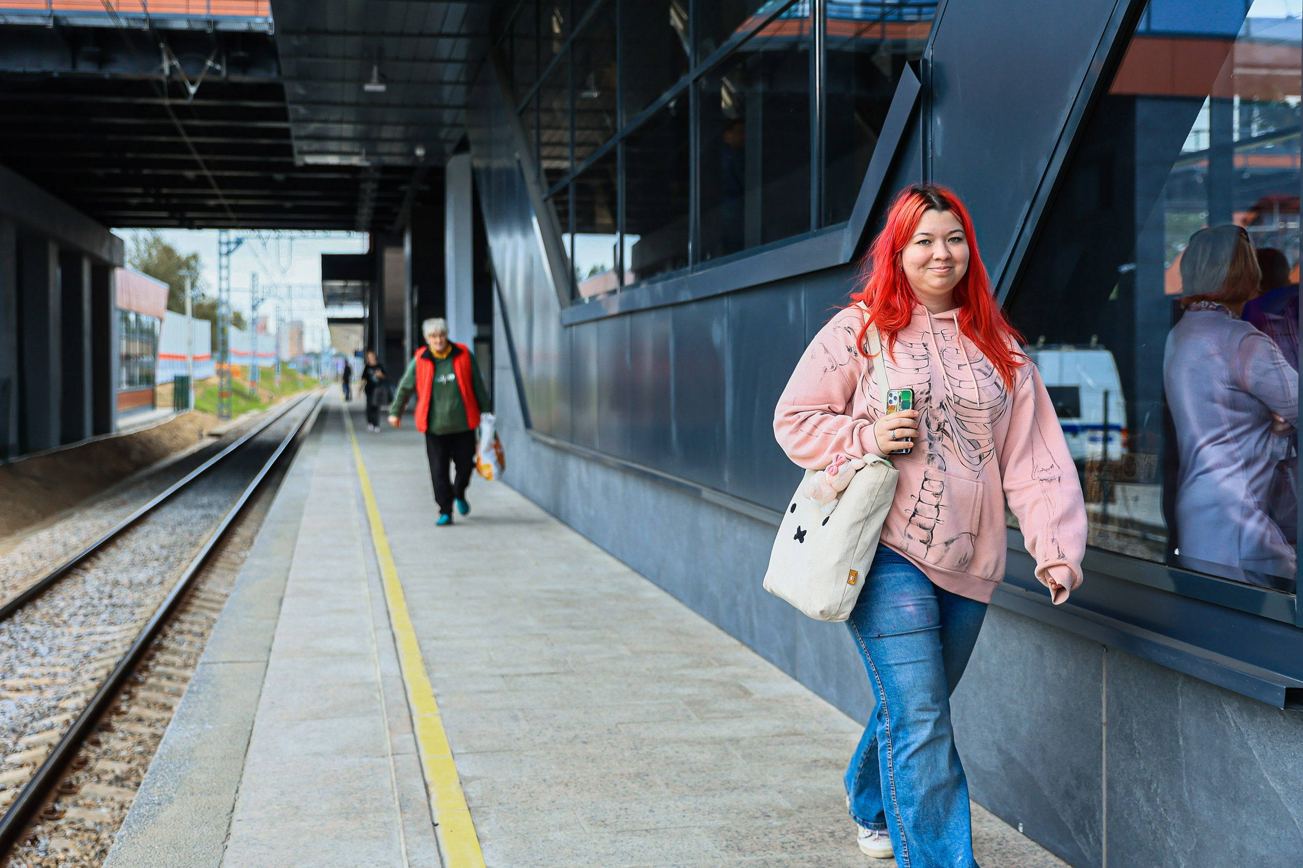 Президент запустил МЦД-4. Моя фотография