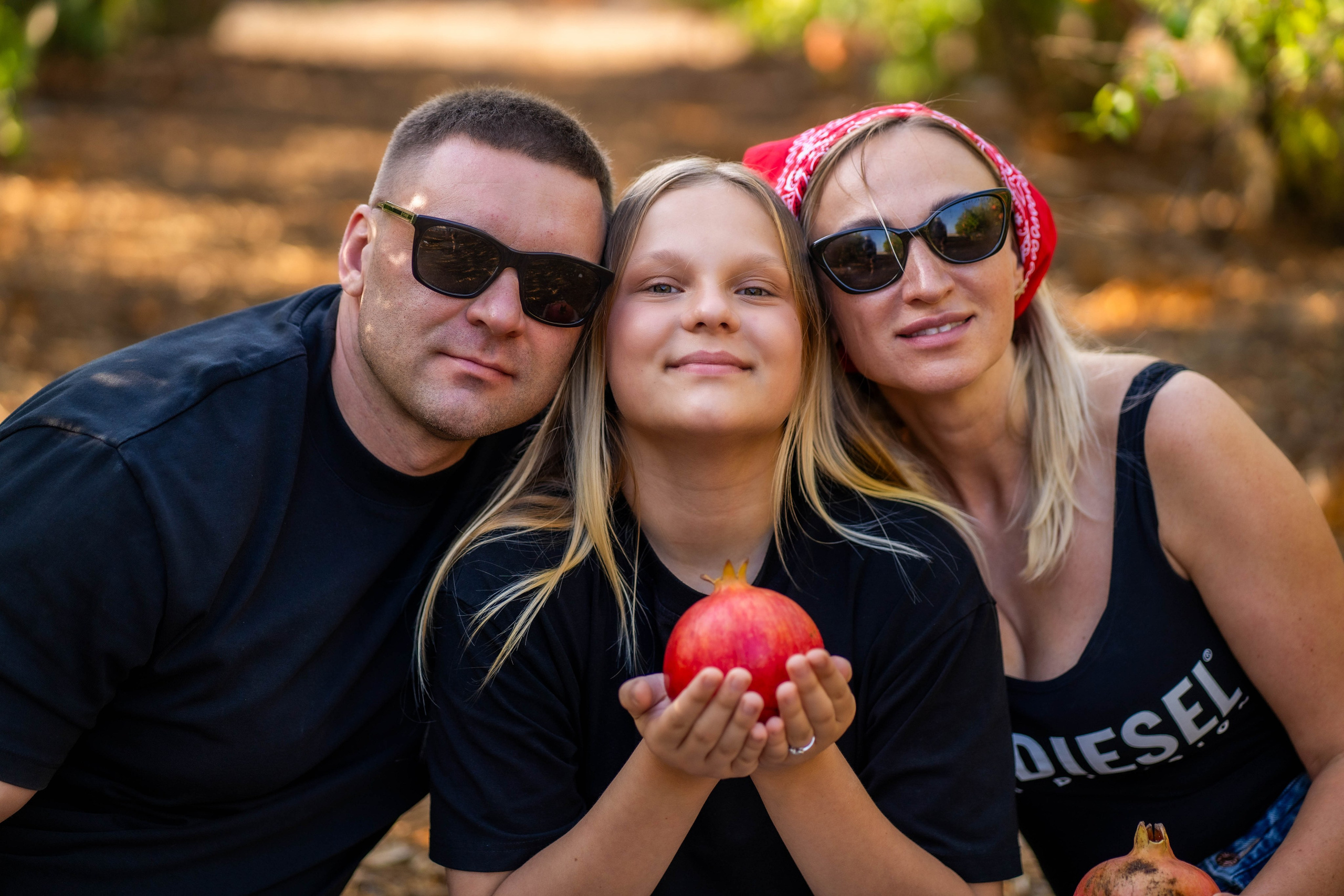 Гранатовый Сад Семья Ирины. Семейный и детский фотограф в Израиле и Москве Дорошок Надя