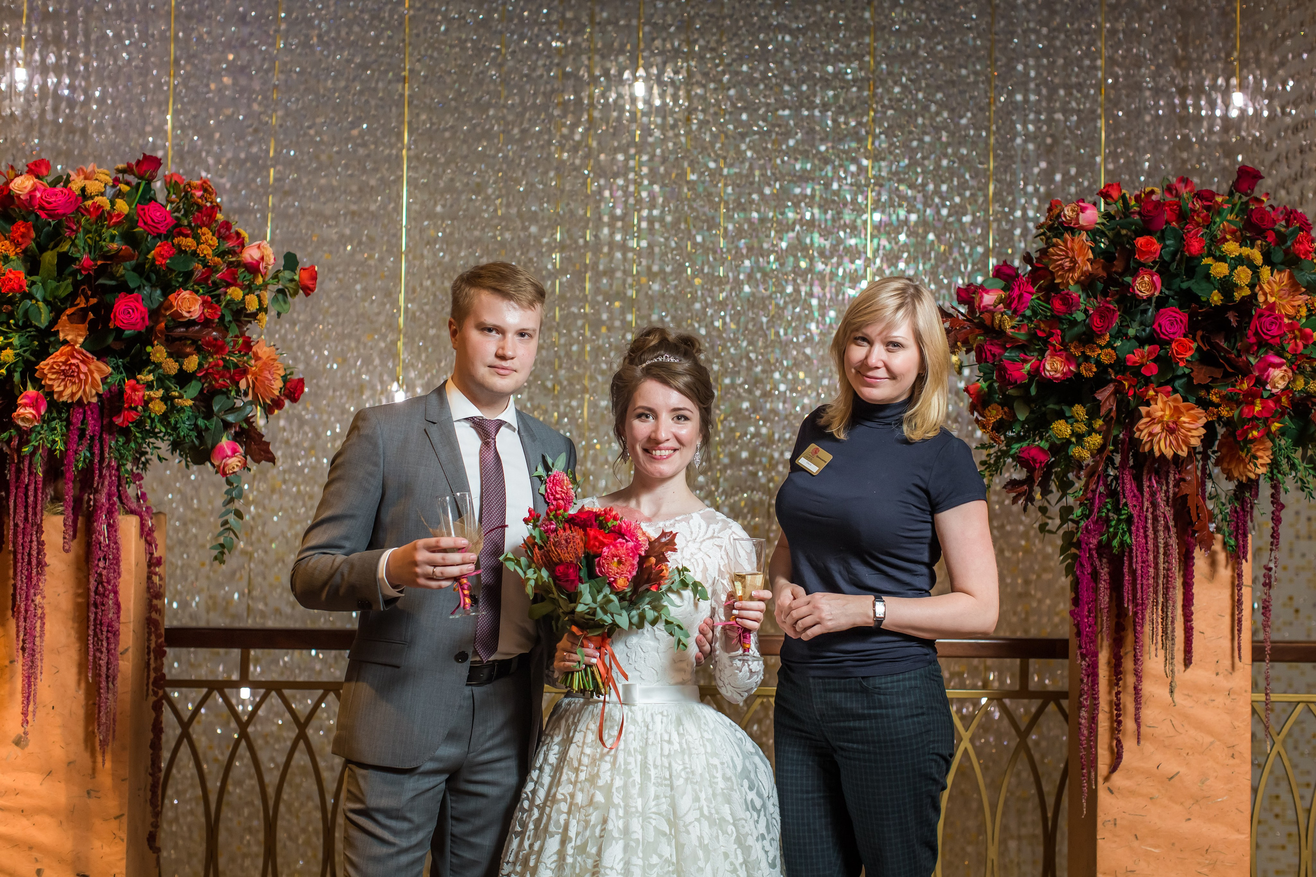 Осенняя свадьба в отеле Монарх. Праздничное агентство ПИОН