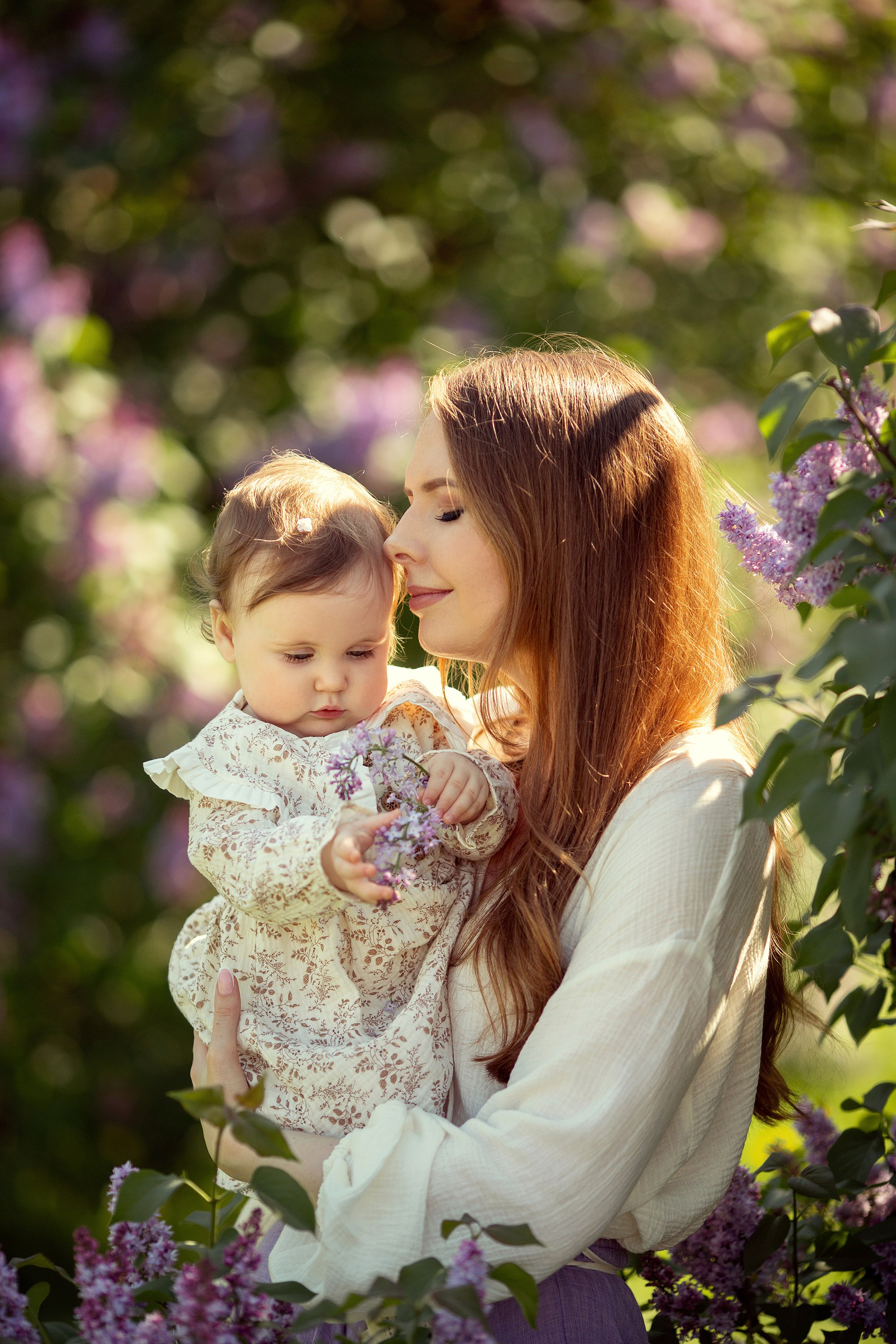 Сиреневая сказка с малышами. Tatyana Nadezhdina Family photographer