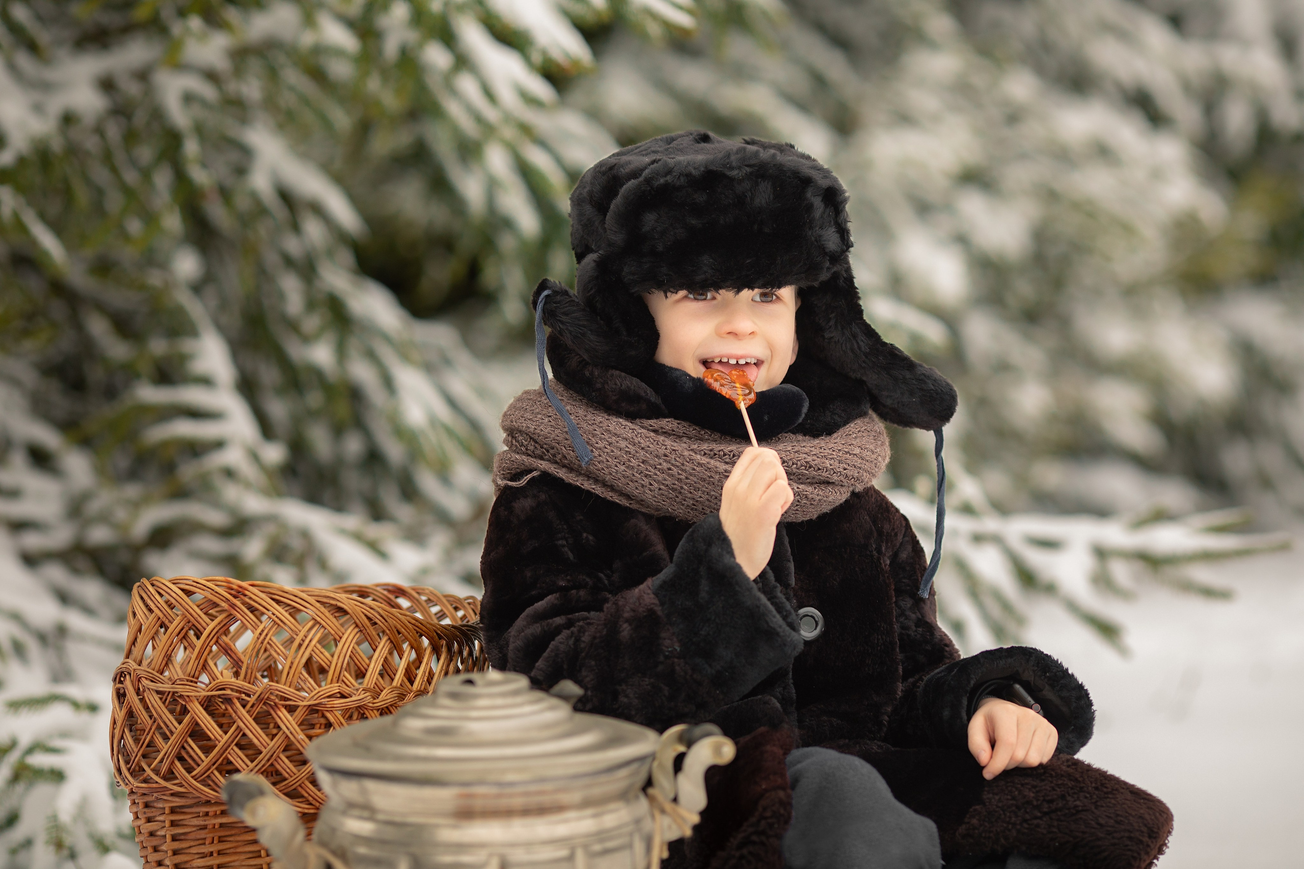 Долгожданная зимняя фотосессия в марте))). Фотограф в стиле Vogue в Орле