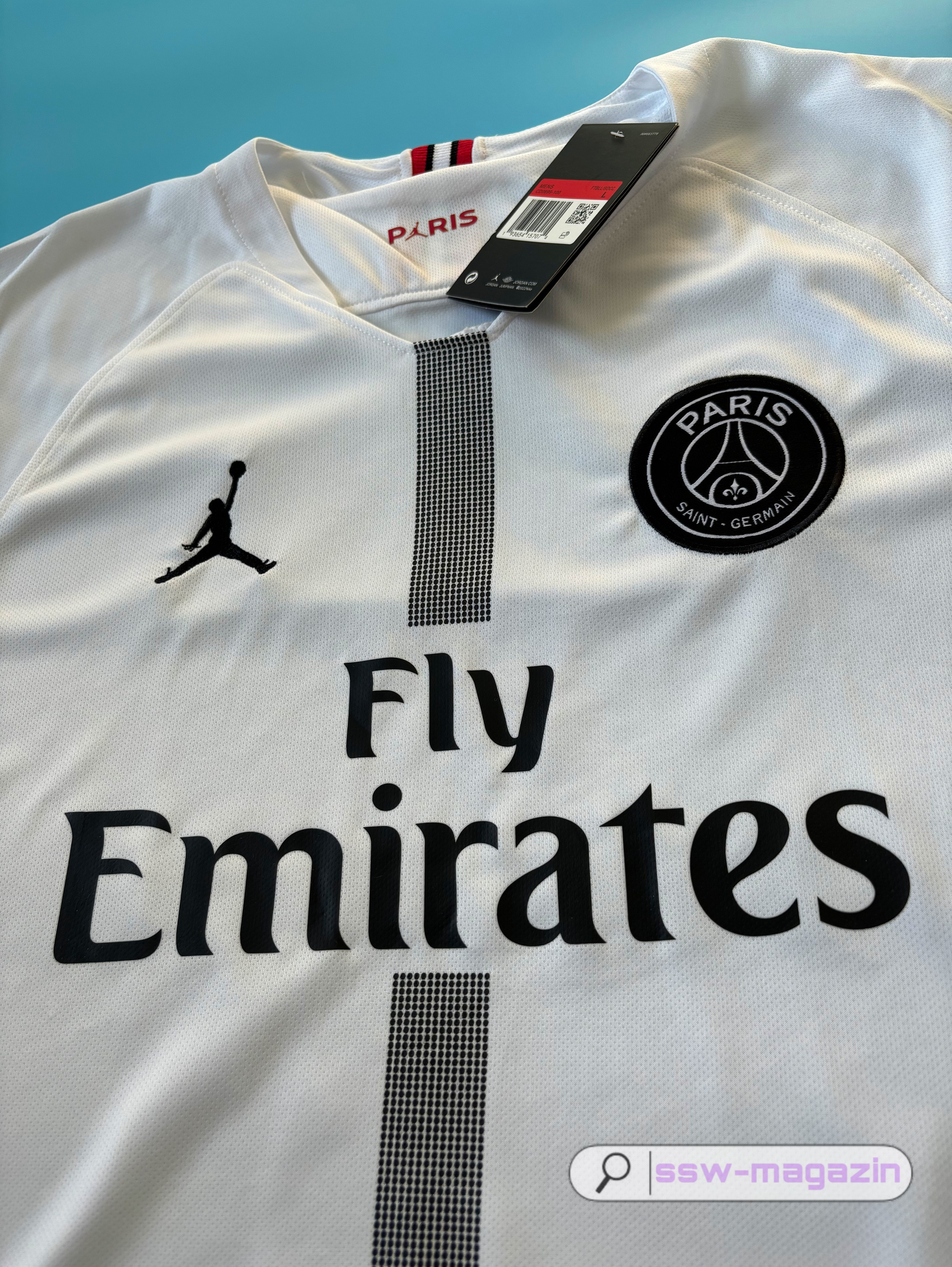 Футболка PSG 2018-2019 белая купить. Футбольный магазин — ssw_magazin