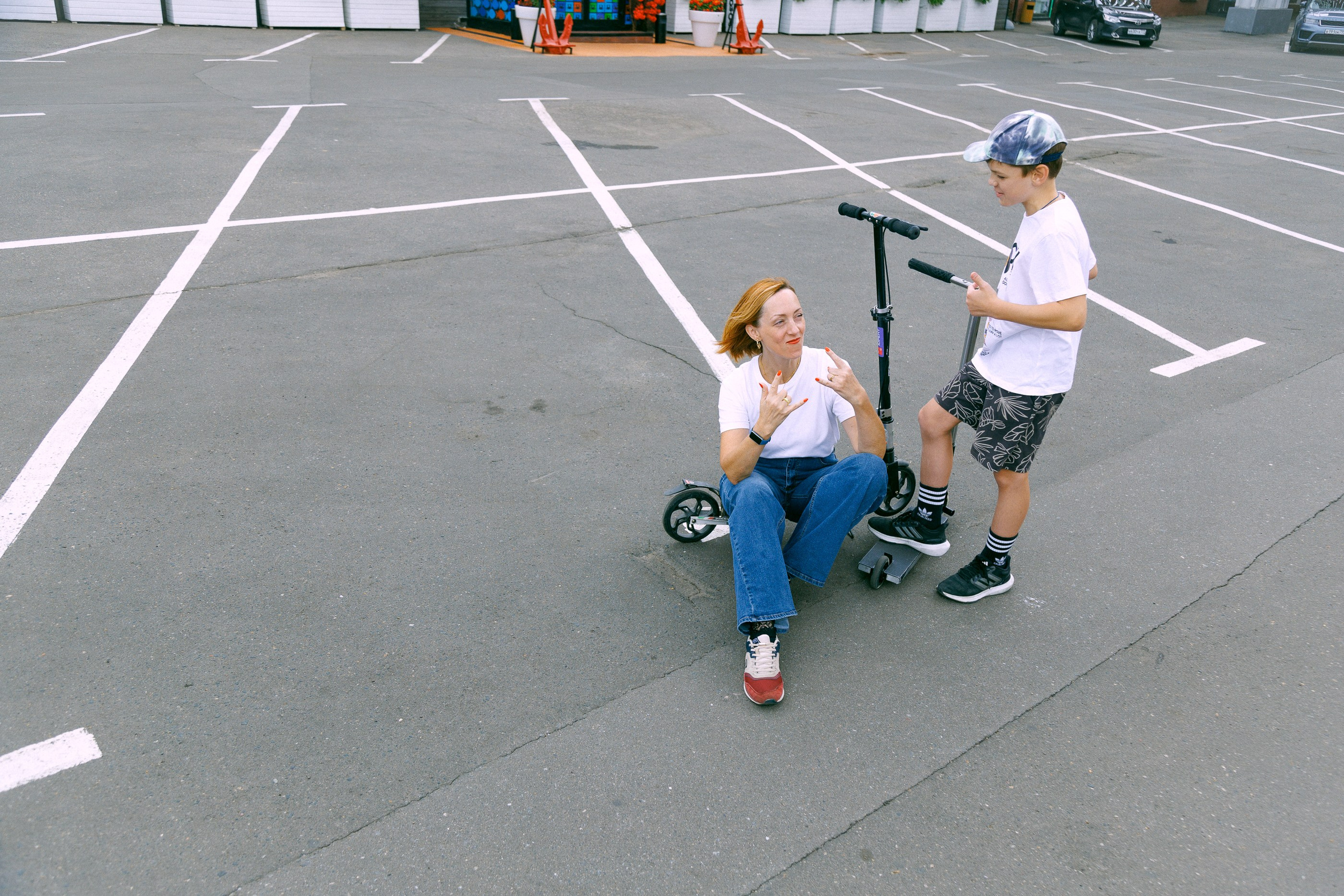 Фотосессия Мама и Сын в городе. Семейный фотограф в Москве Влада Лунина