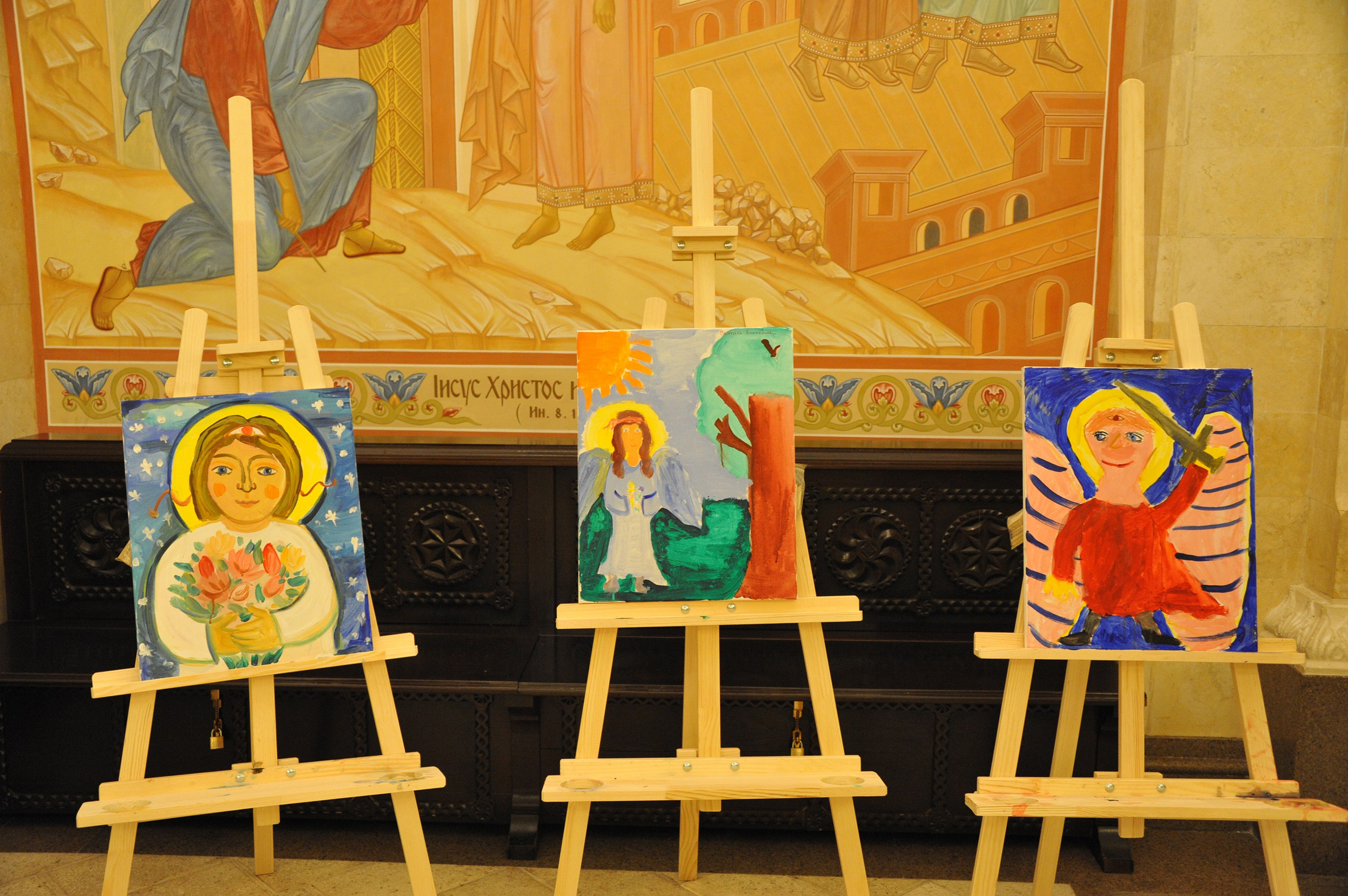 2014 г. Храм Христа Спасителя (г. Москва). Ефремова Ольга. Художник