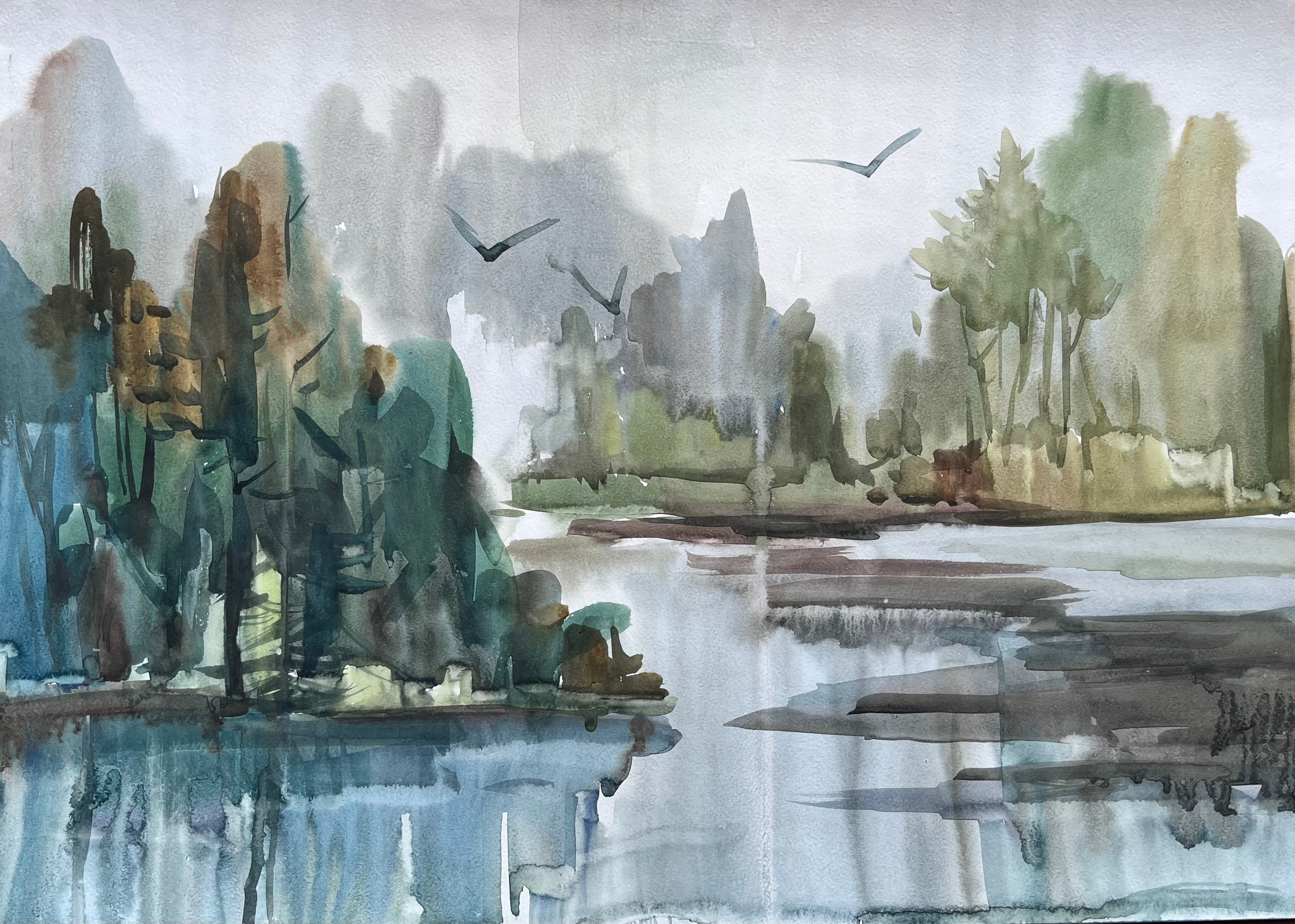 Сквозь колеблемые своды. Ефремова Ольга. Художник