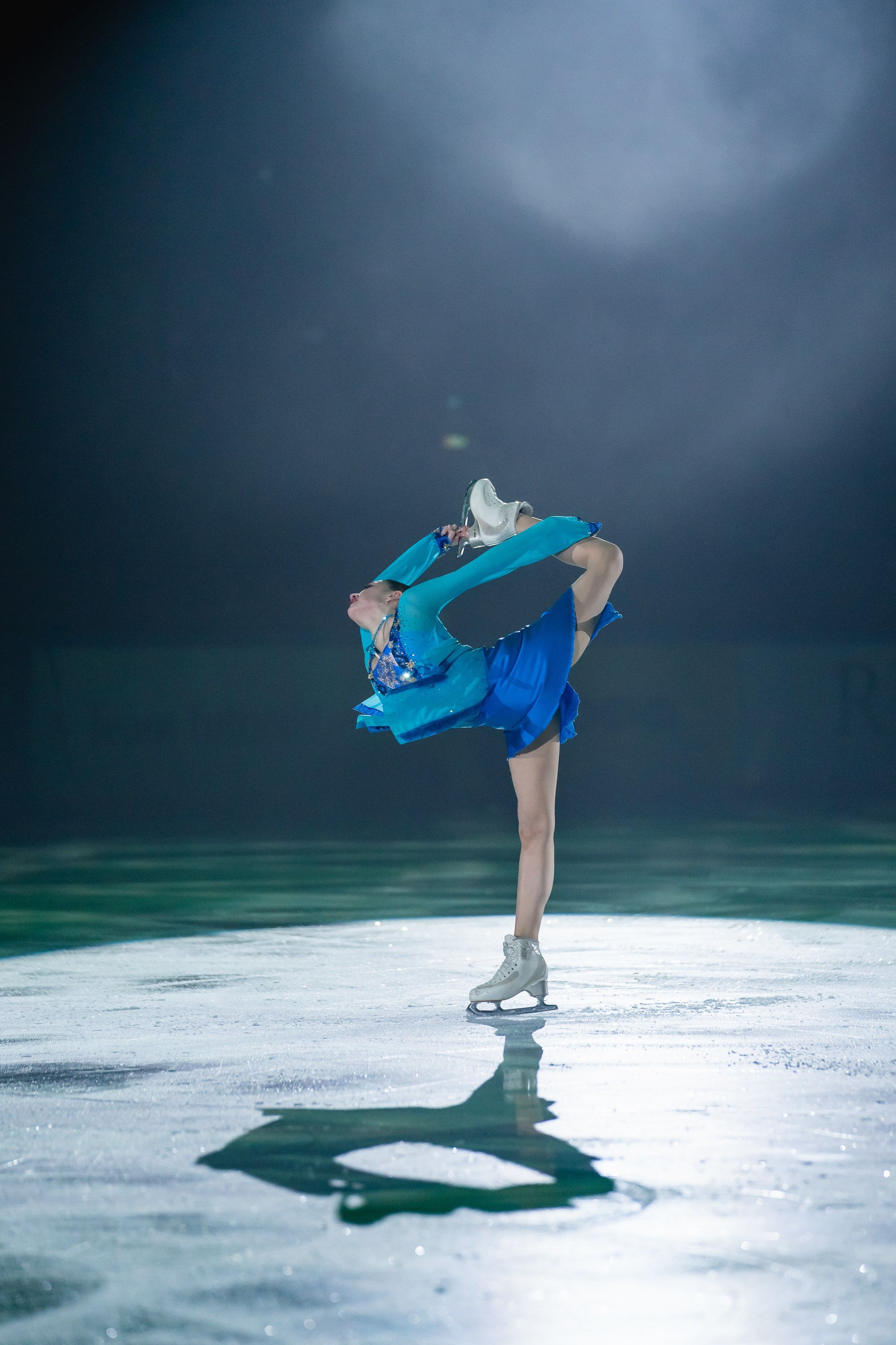 Шоу «Чемпионы на льду» в Новосибирске. Воробьева Ксения — Спортивный и танцевальный фотограф Новосибирск