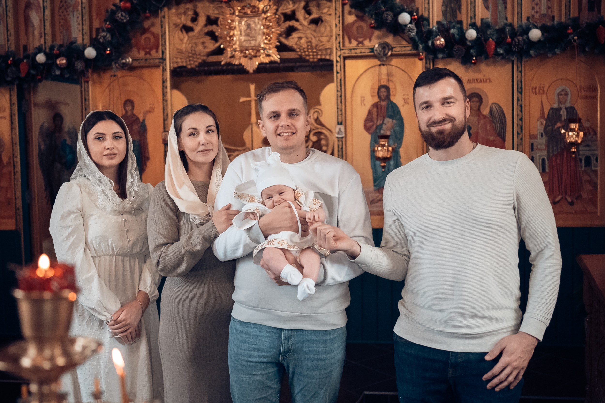 Крещение в храме Блж.Ксении Петербургской Севастополь. Церковный фотограф Севастополь
