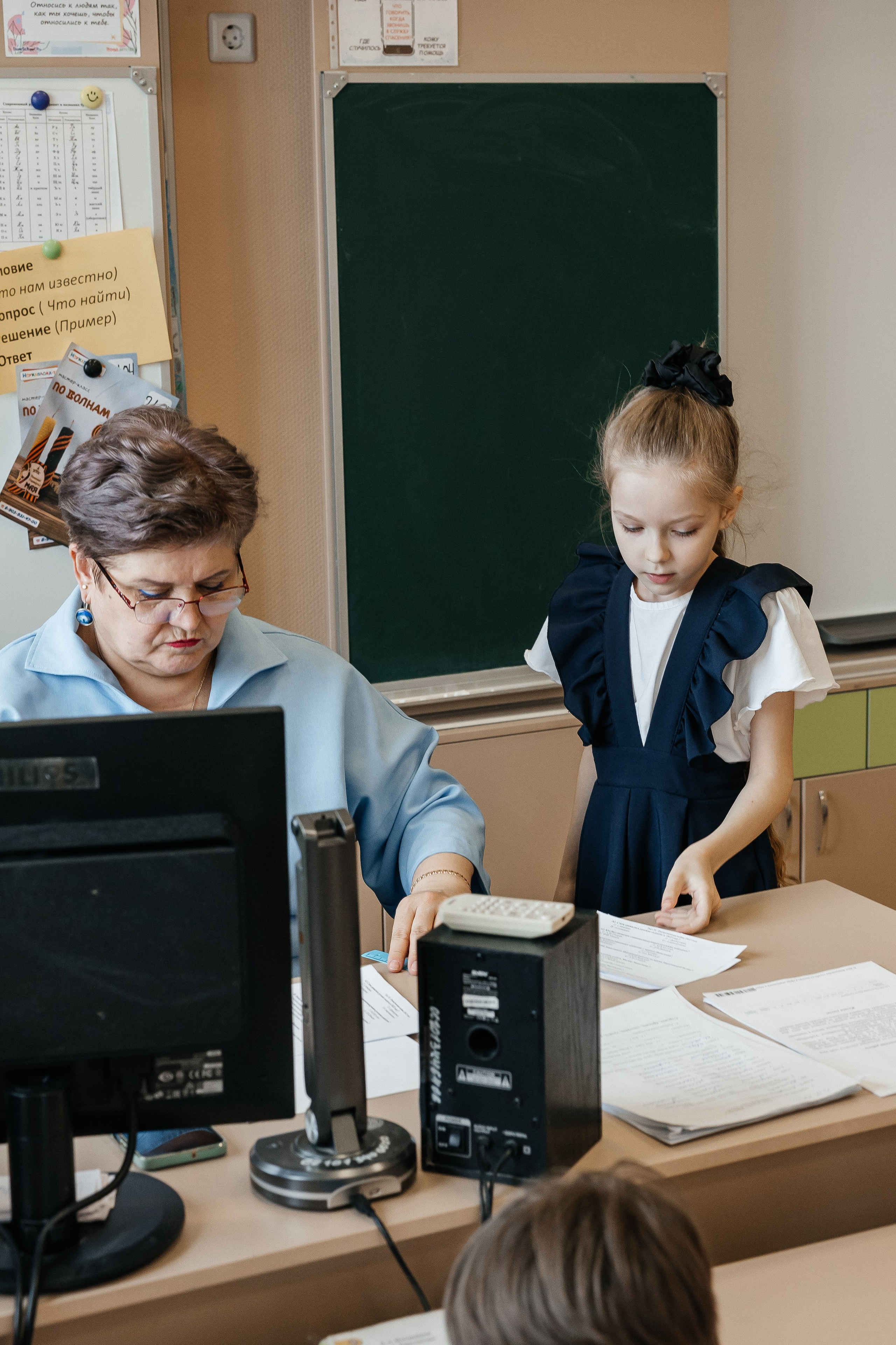 День в школе. Женский и событийный фотограф в Новосибирске Оксана Чумакова