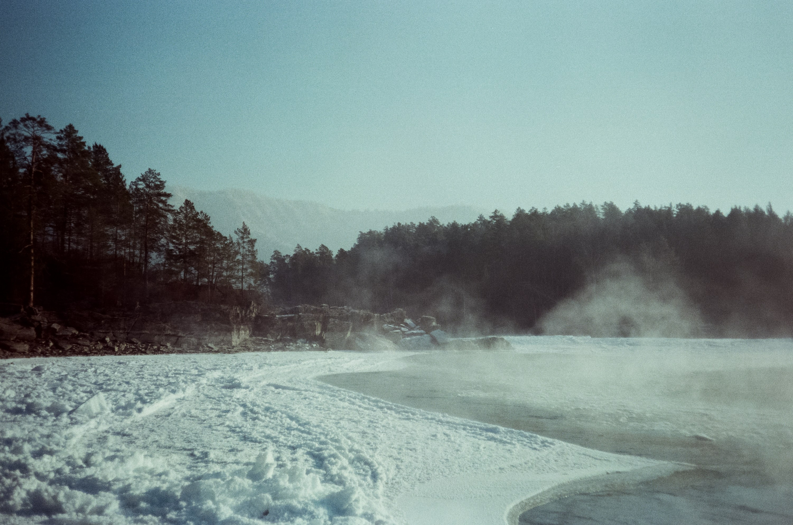 База Берель, Чемальский тракт трасса / 12 — 13 декабря 2023 года (-26℃