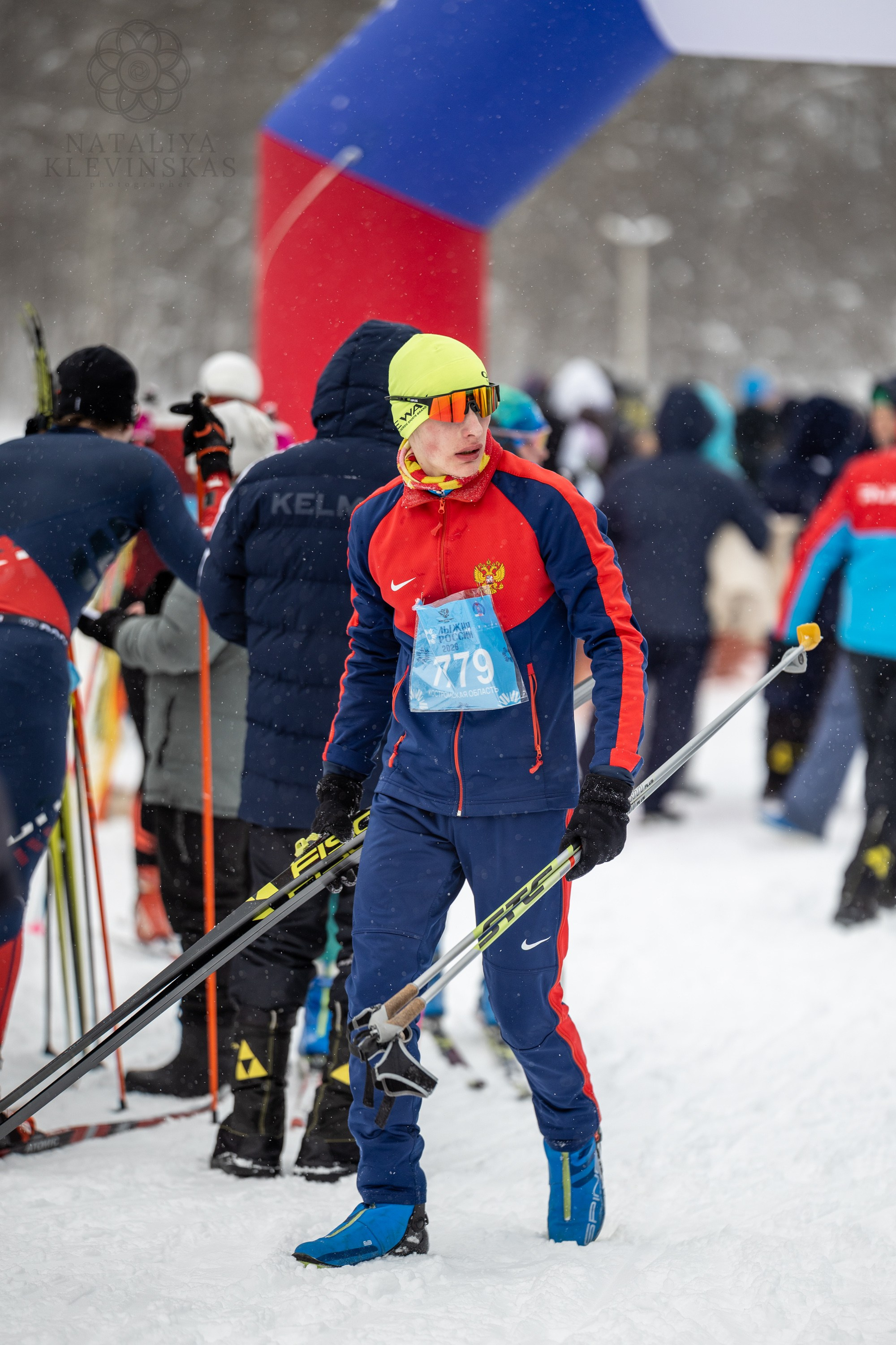 ЛЫЖНЯ РОССИИ 2026 КОСТРОМА. Портретный фотограф в Костроме Наталия Клевинскас