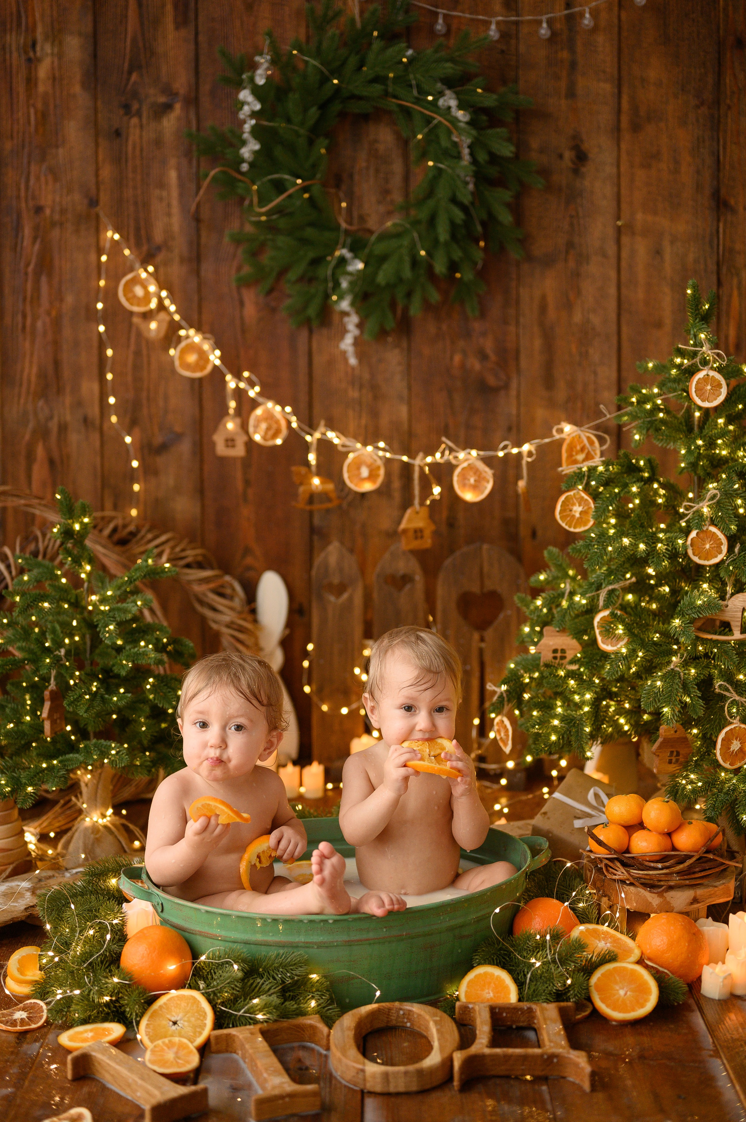 Катюше и Лизоньке годик. Детский и семейный фотограф Ирина Гладких