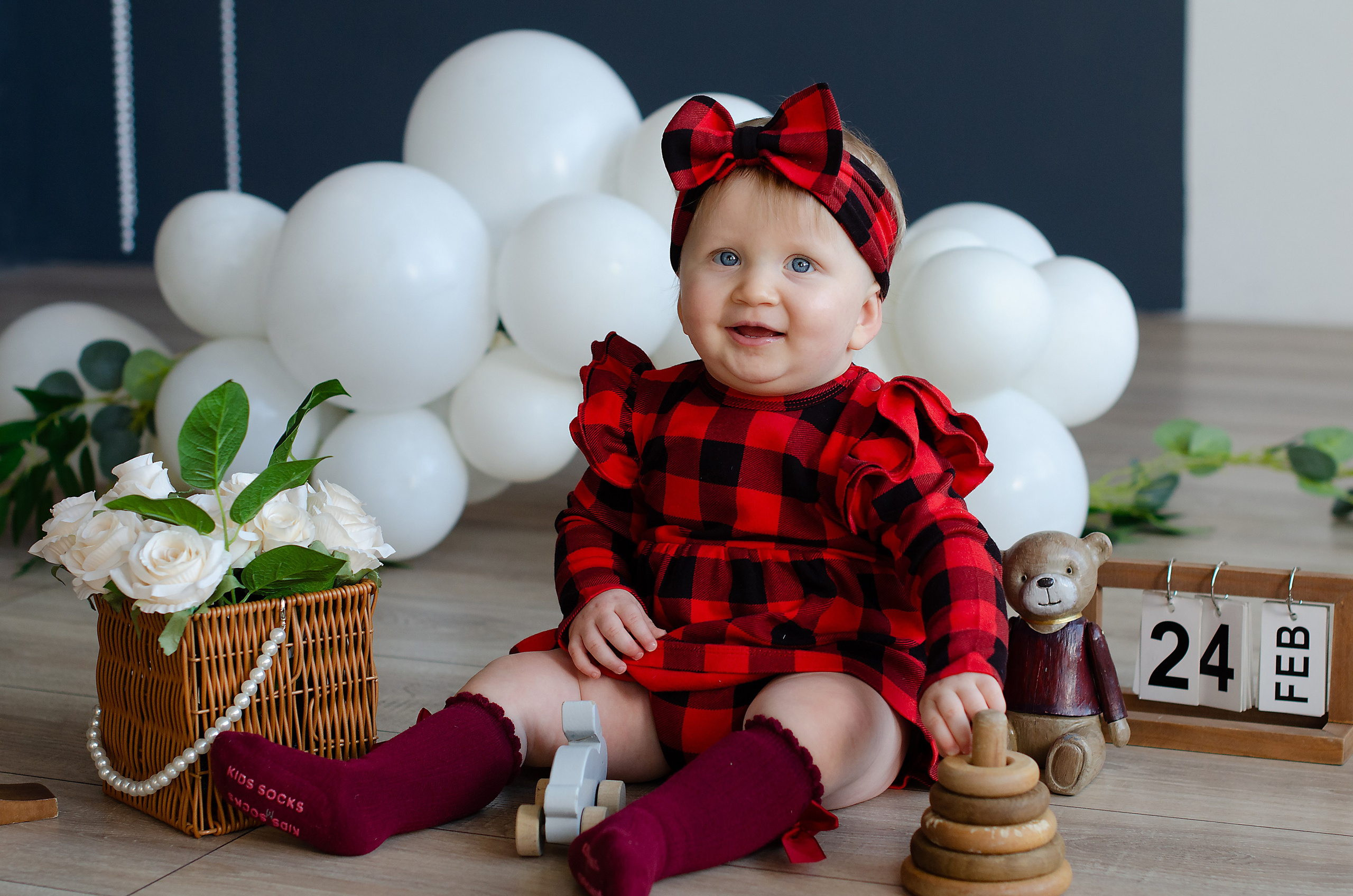 Мариночке 1 годик. Фотограф в Хабаровске