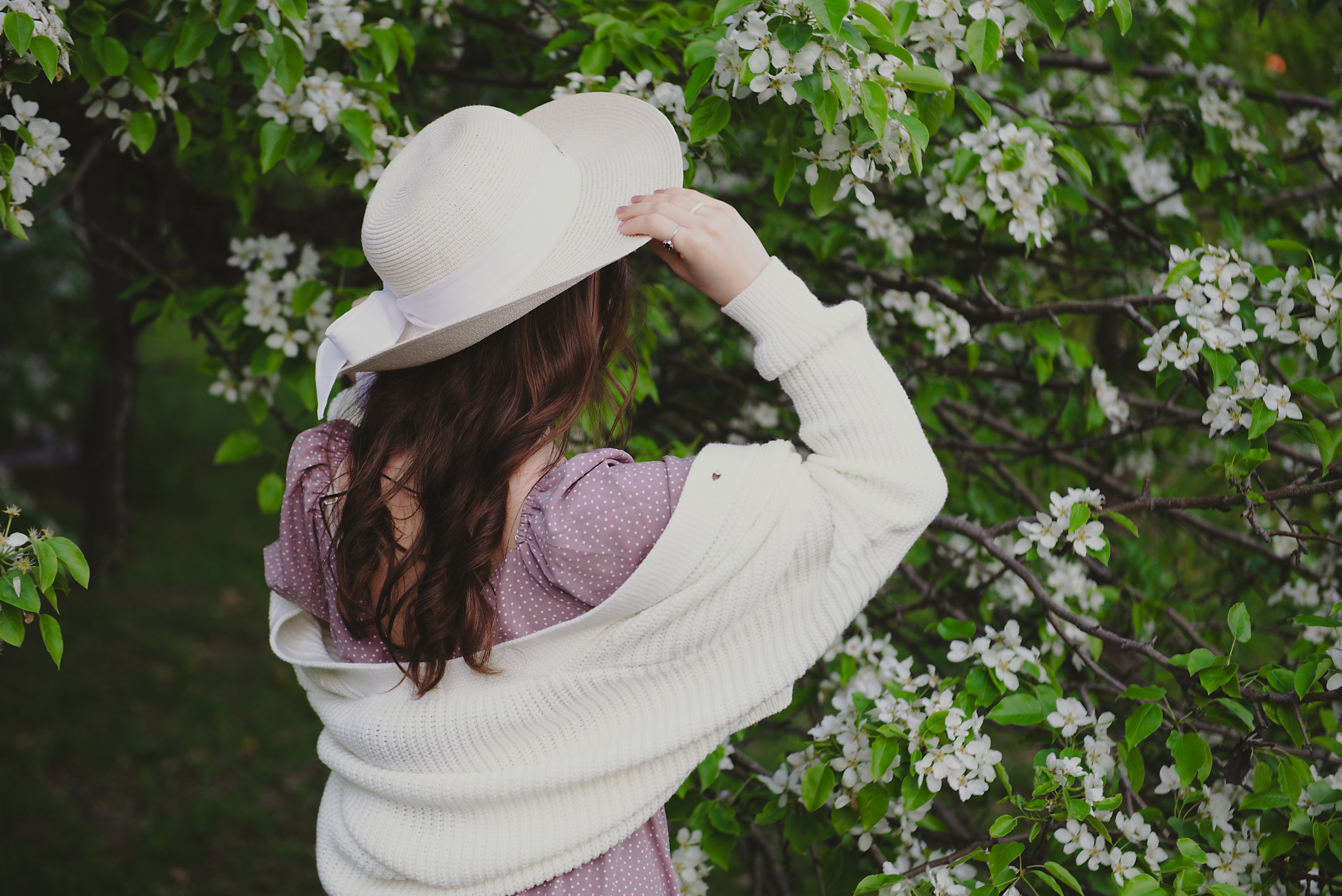 Прогулка в цветущих яблонях. Фотограф в Хабаровске