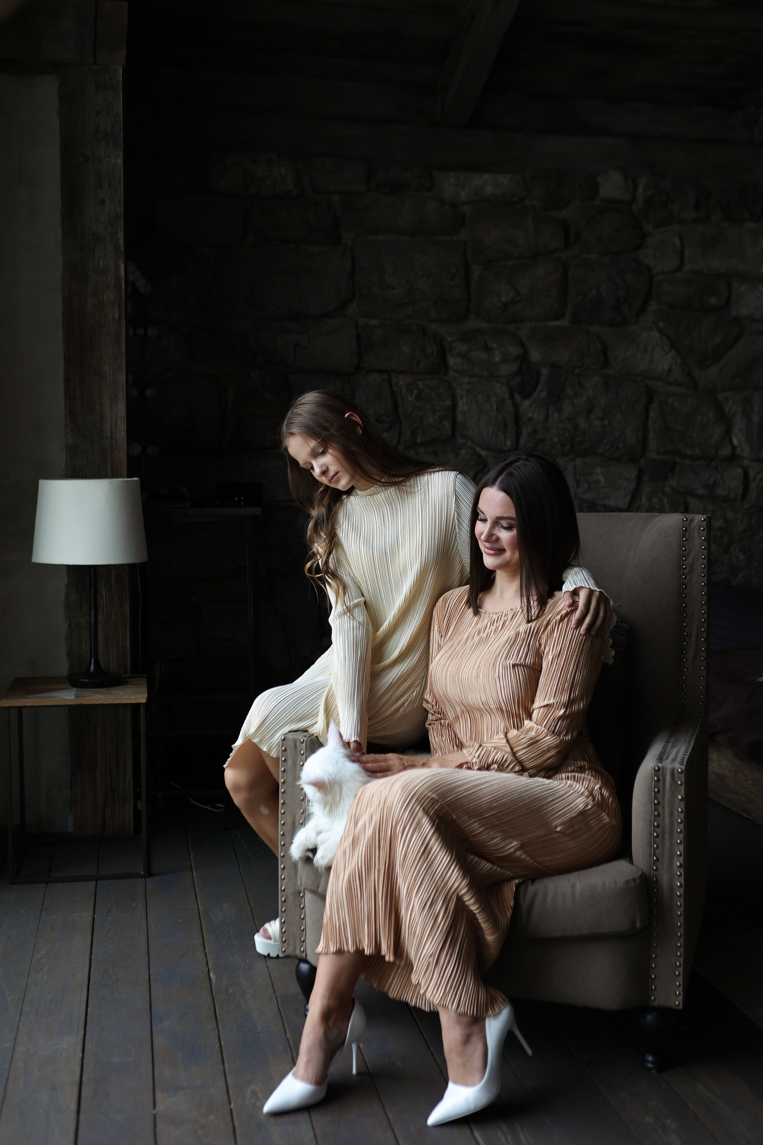 Новогодняя фотосессия для мамы и дочки. Фотограф для вас и вашего бизнеса в Москве Альбина Никифоров