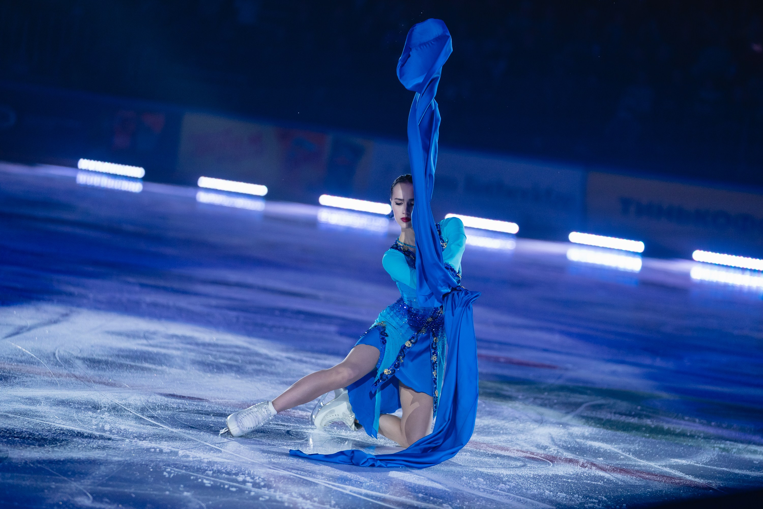 Шоу «Чемпионы на льду» в Новосибирске. Воробьева Ксения — Спортивный и танцевальный фотограф Новосибирск