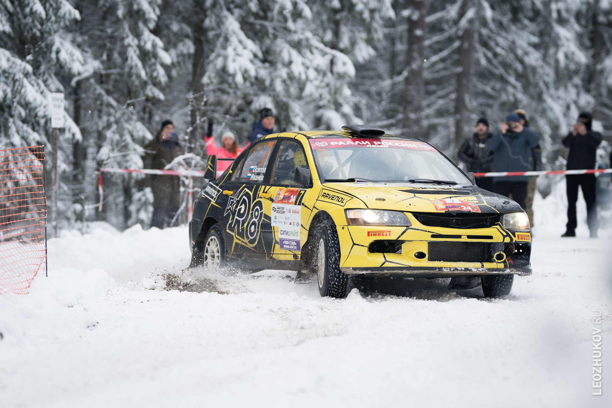 Rally Vyborg 2024. Sports photographer Leonid Zhukov