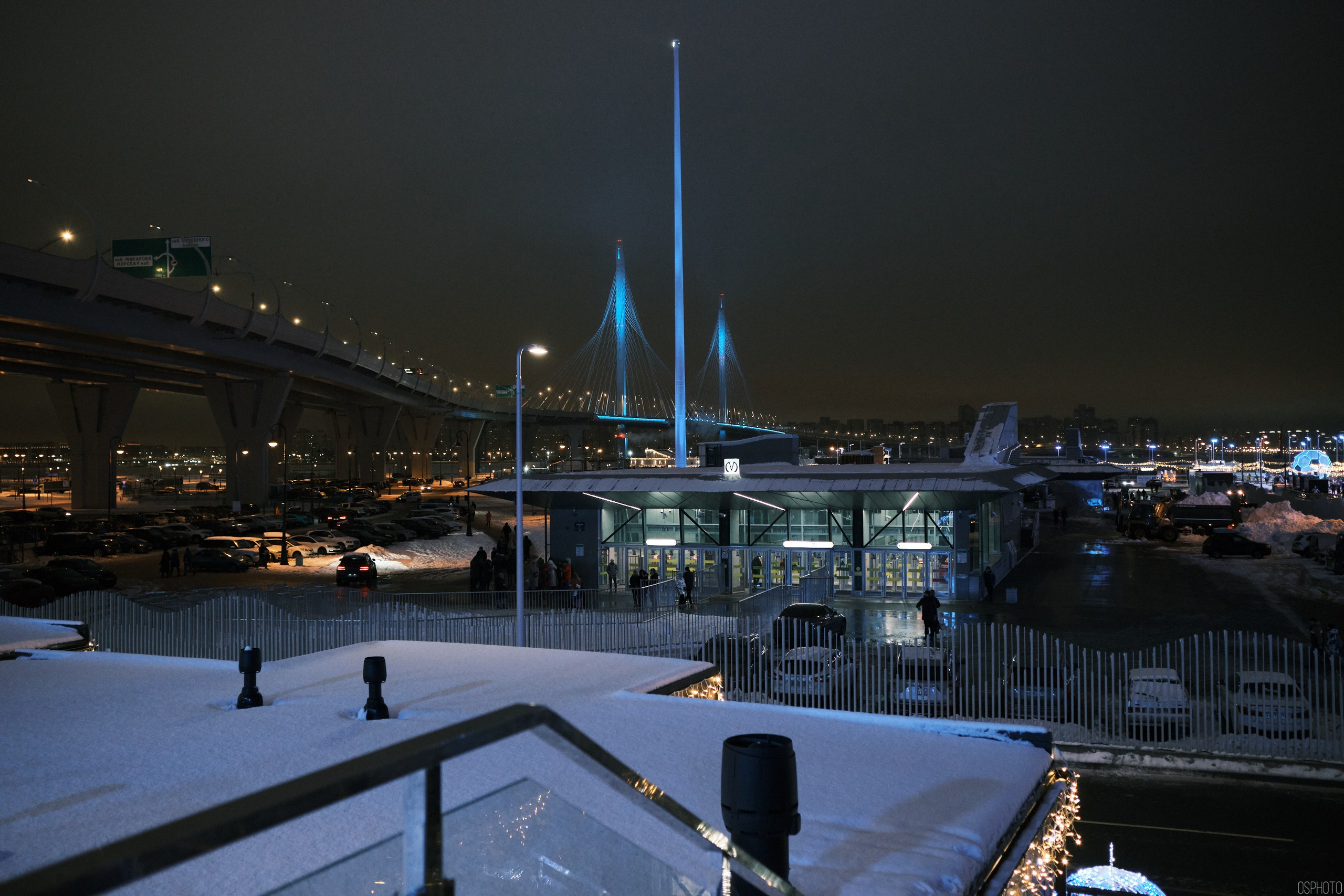 Снег и туман в Санкт-Петербурге. Фотографъ Сергѣевъ. Поймать мгновеніе