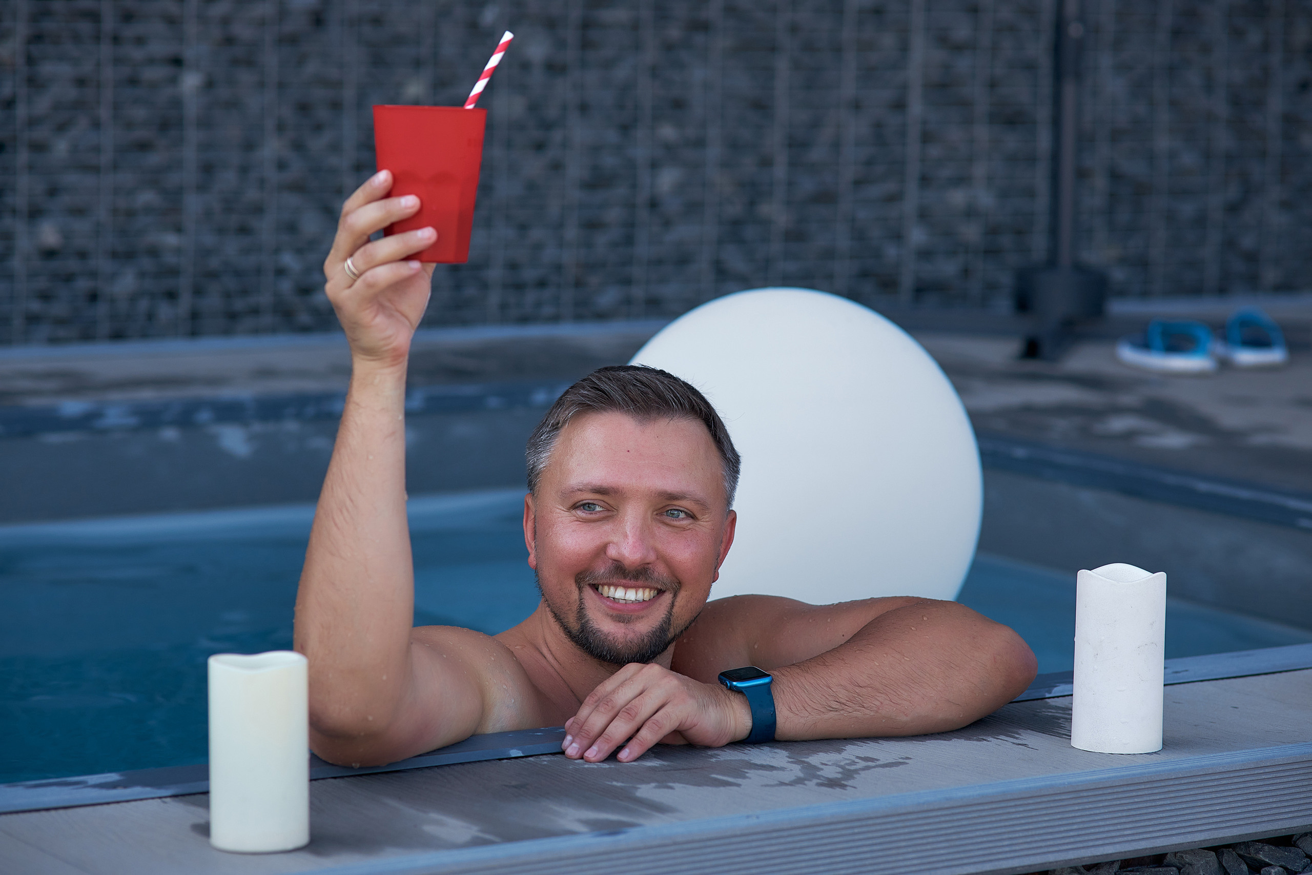 День Рождения Алексея в коттедже. Фотограф Валерий Савиовский