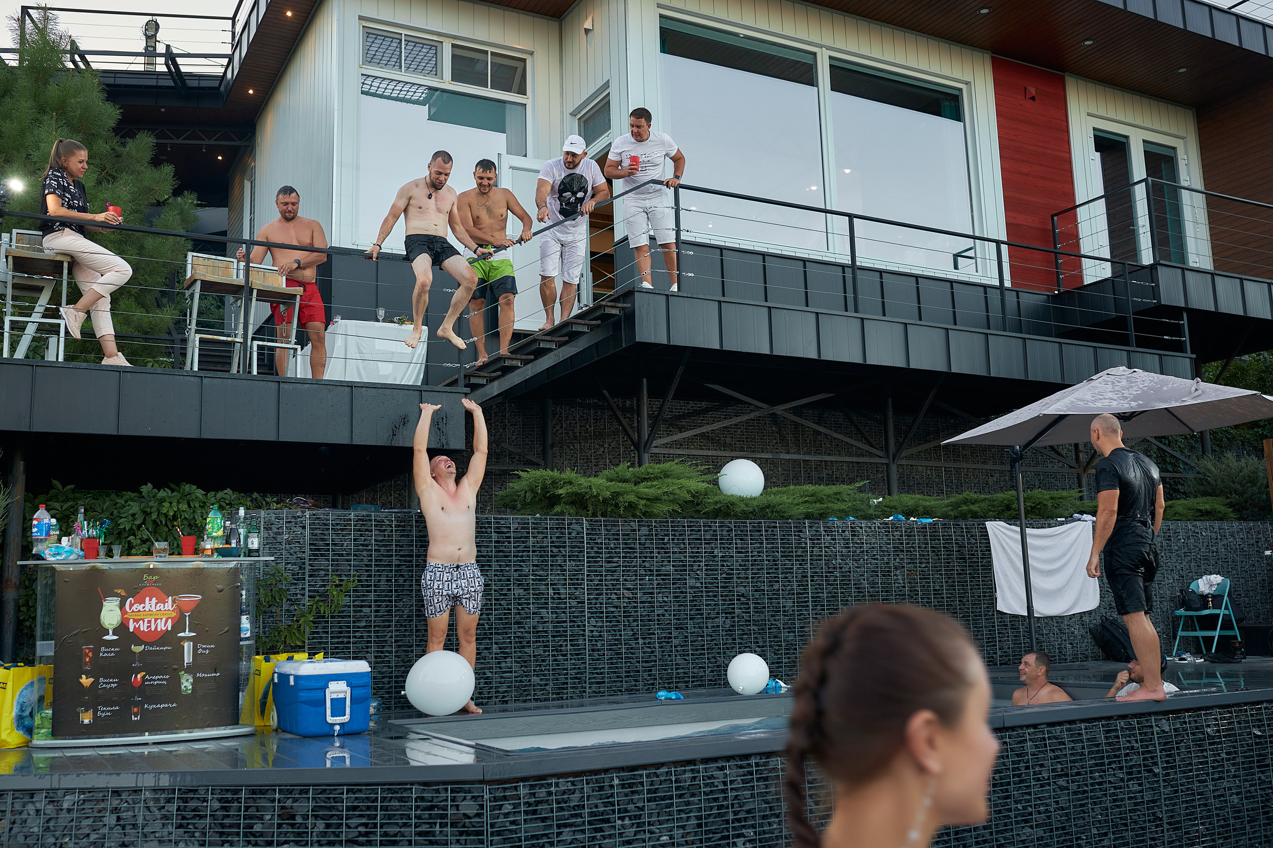 День Рождения Алексея в коттедже. Фотограф Валерий Савиовский