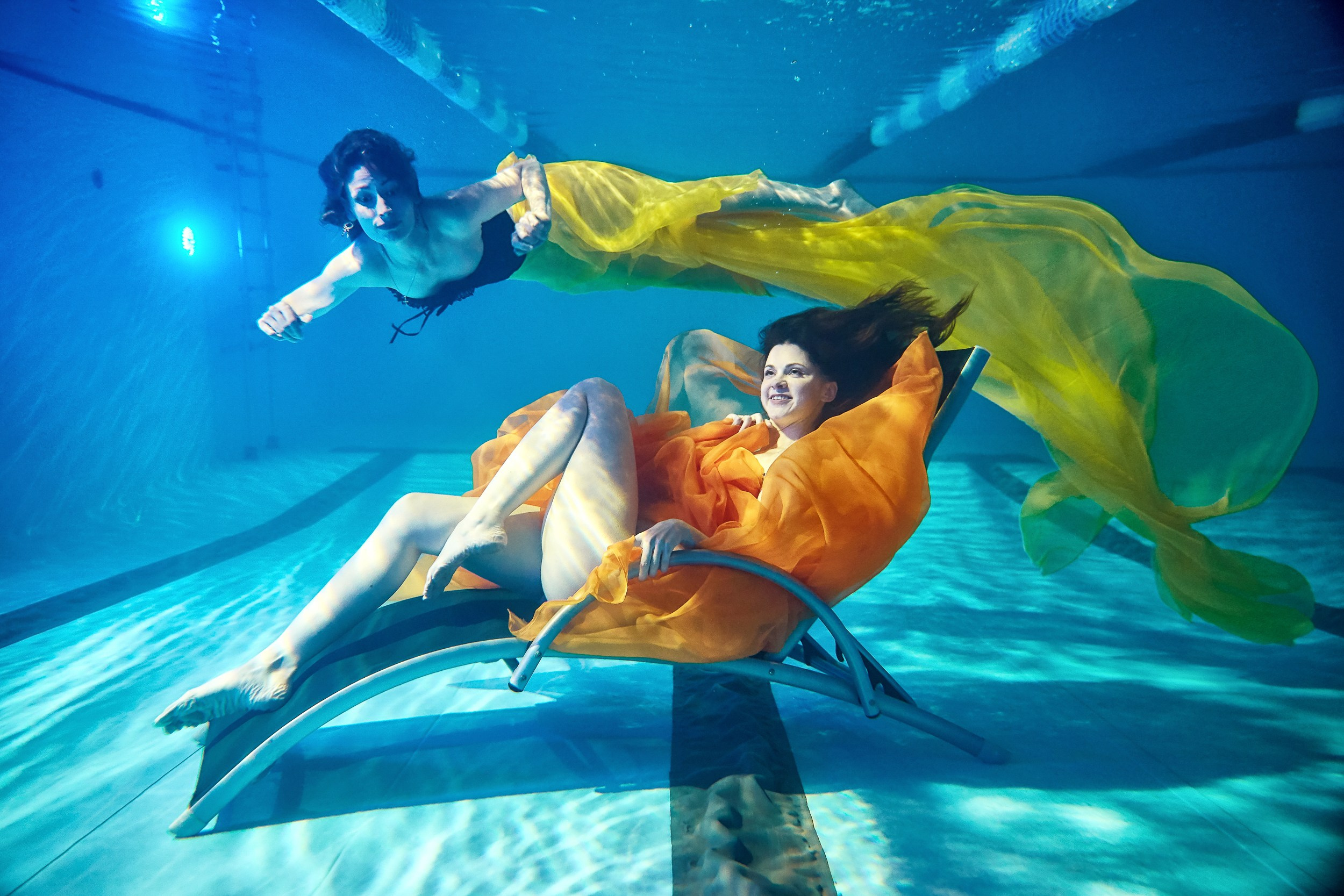 Подводная фотосессия в бассейне г. Ярославль. Фотограф Михаил Семенов