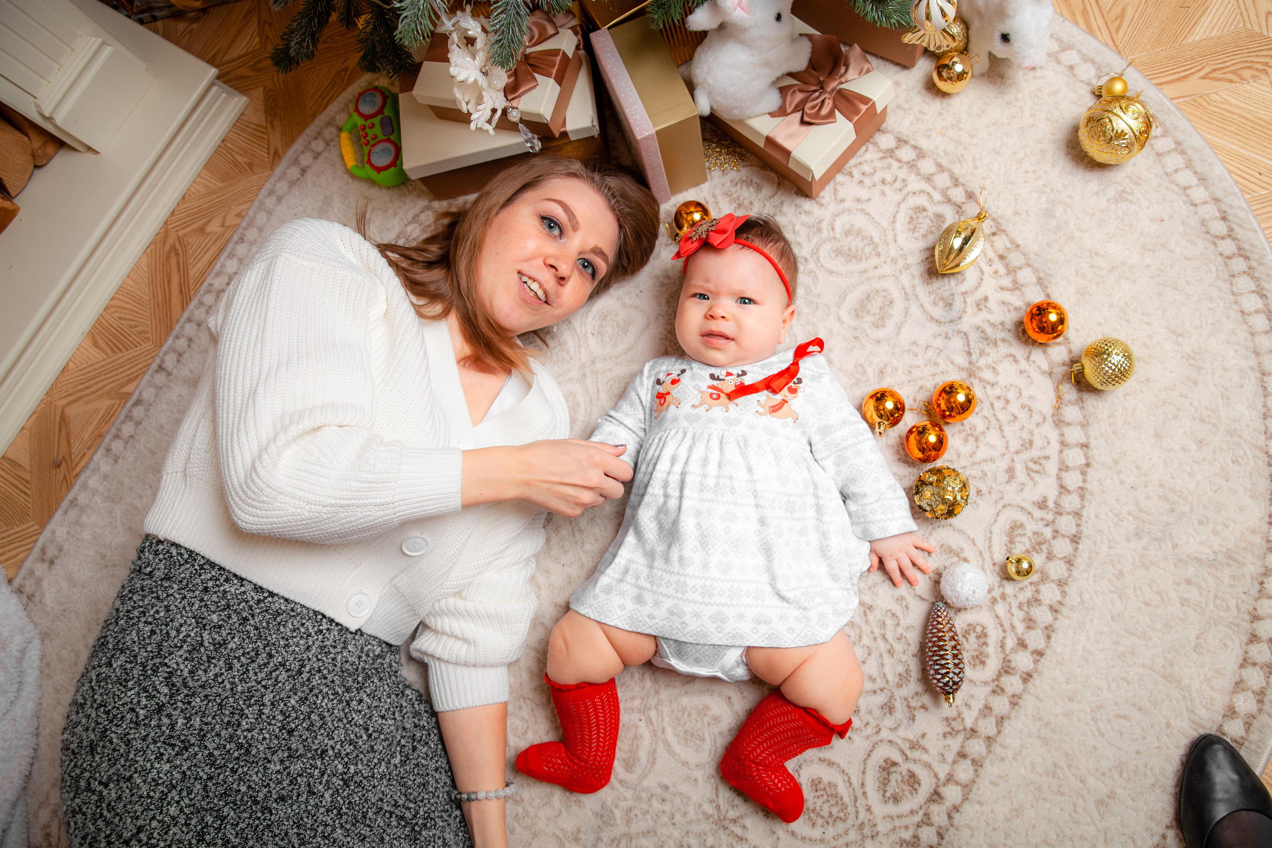 Новогодняя фотосессия для семьи Кристины. Фотограф в Железнодорожном и Балашихе