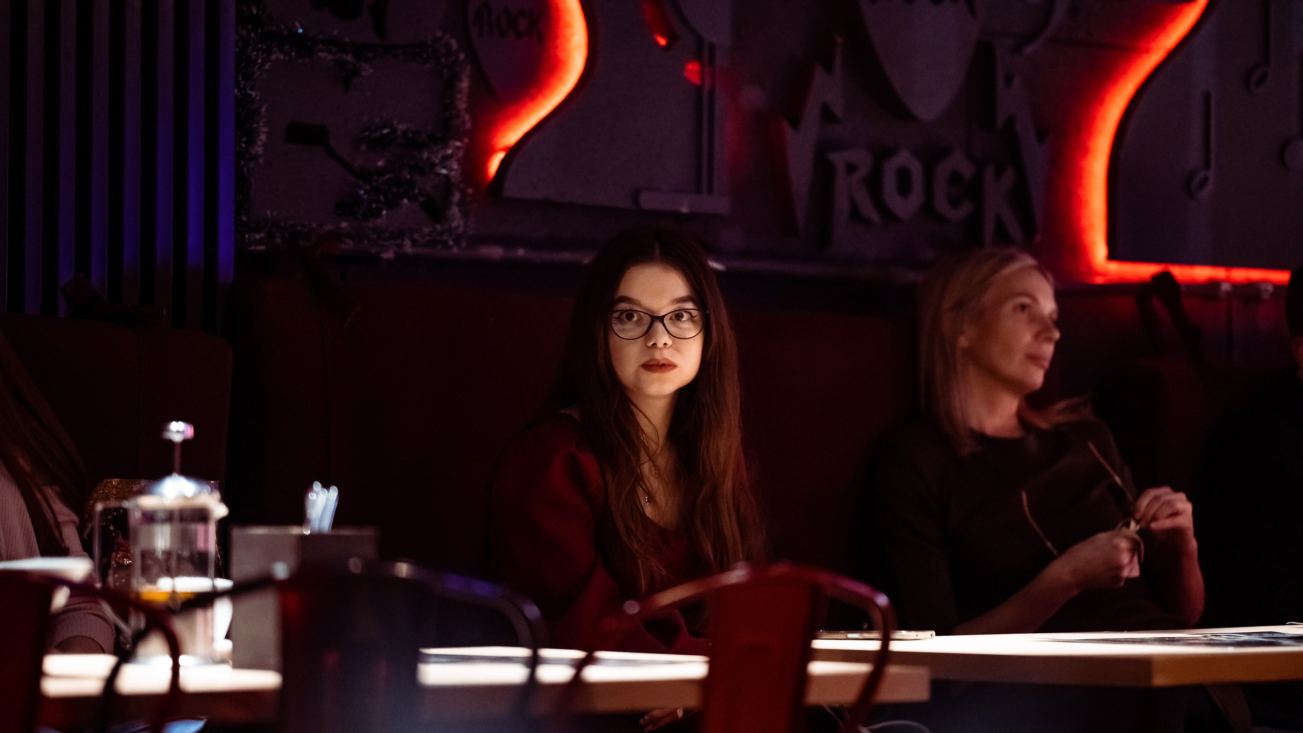 Репортажные фотографии творческого вечера Такие дела, Панда