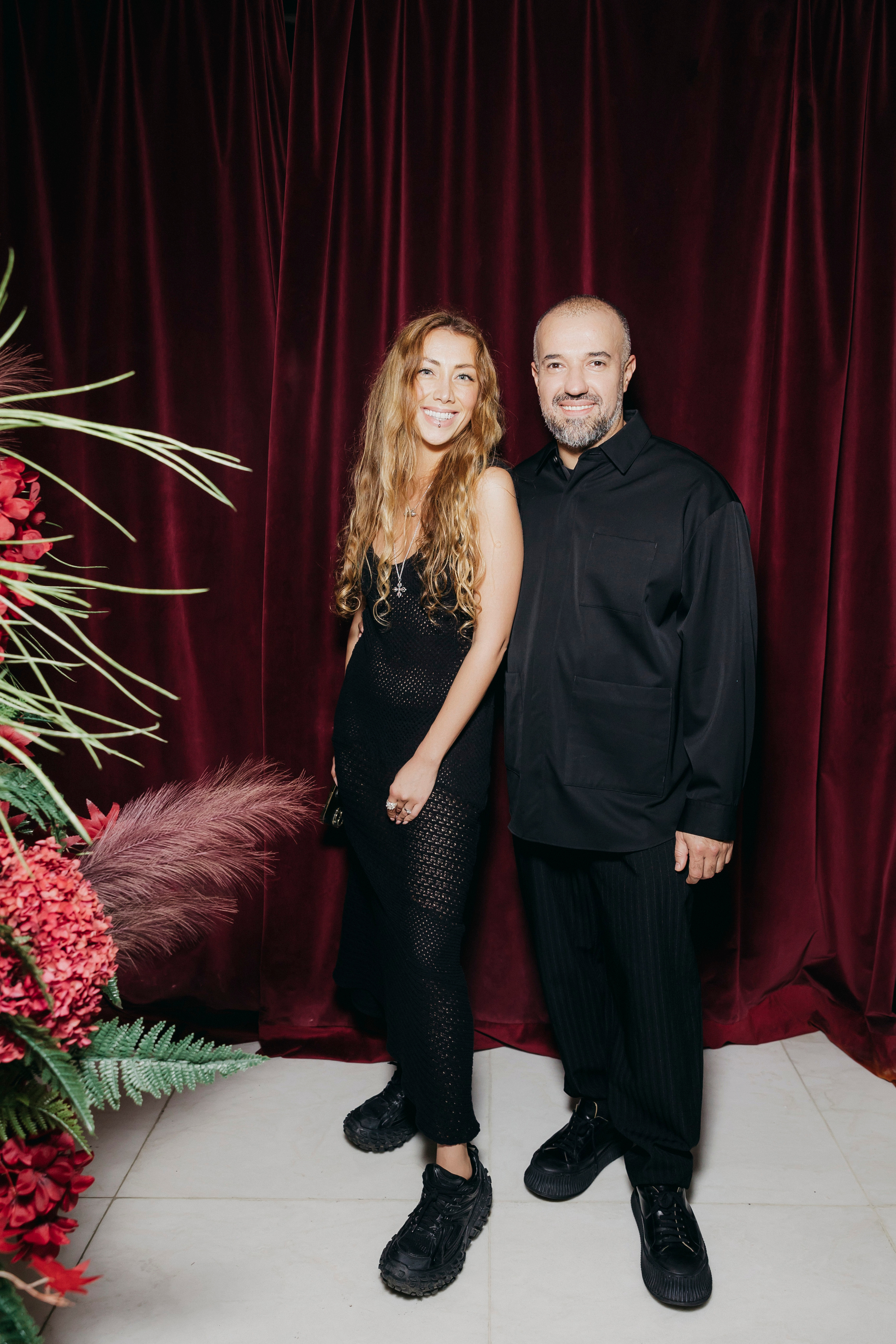 Владимир Мухин со спутницей на фермерском ужине в ресторане «Selfie»