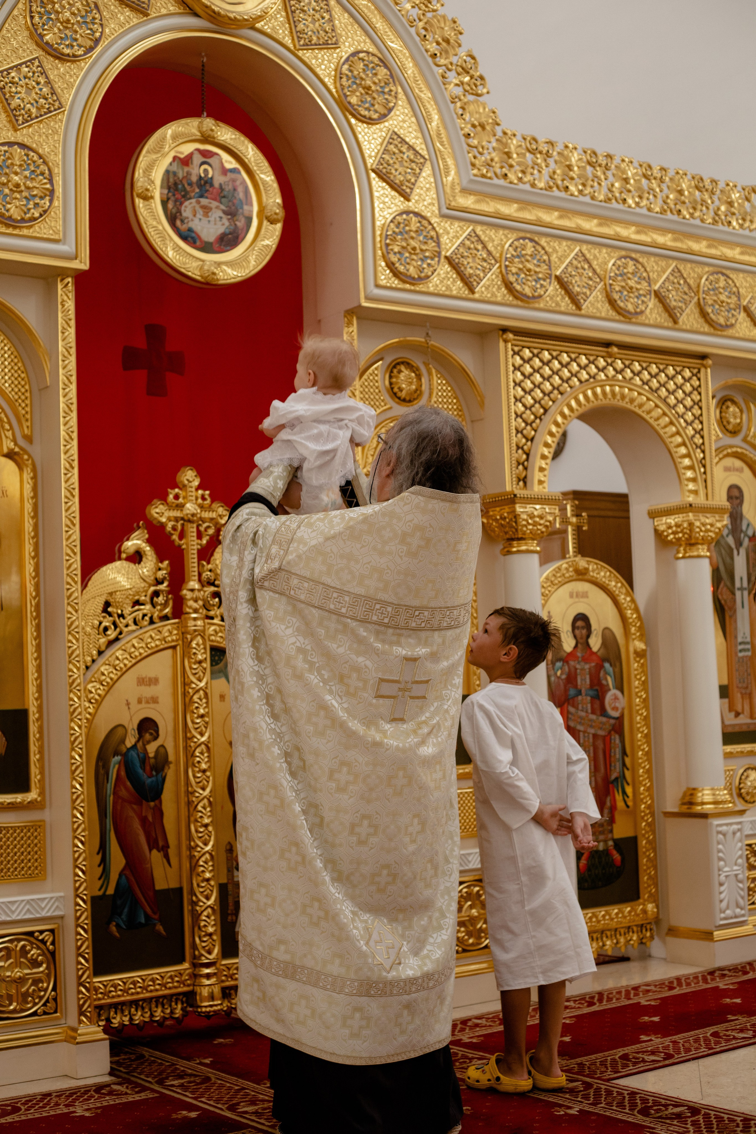 Святое Таинство крещения Романа. Семейный фотограф в Саратове Элоиза Ляпина