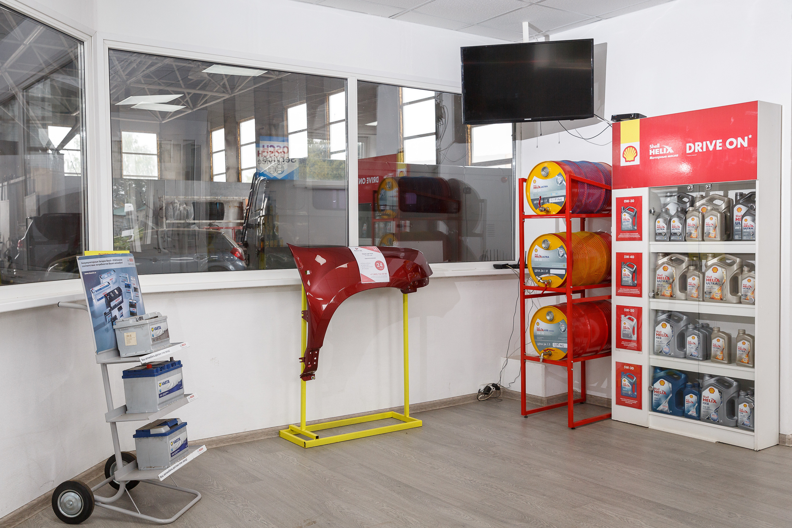 Фотосессия для сети автосервисов BOSH