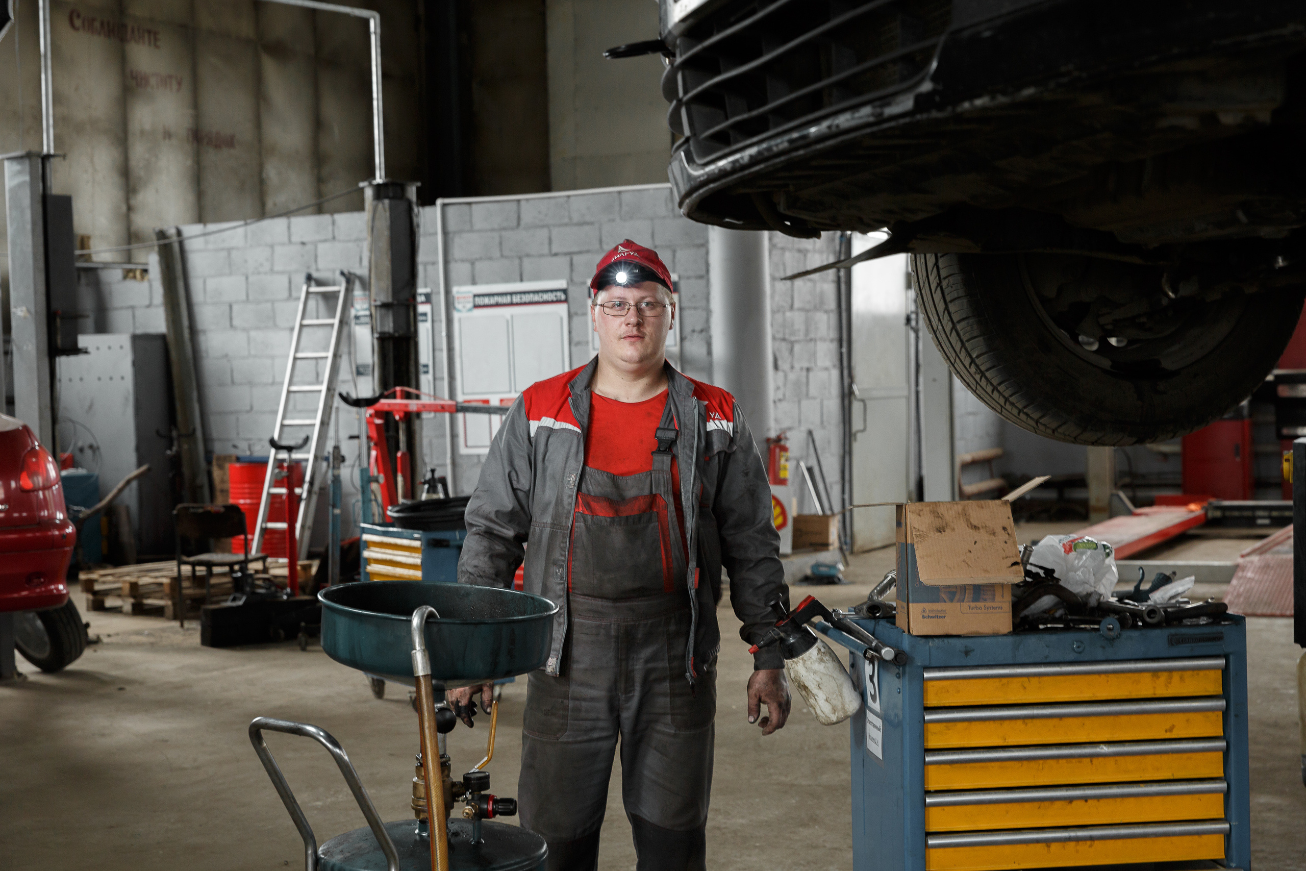 Фотосессия для сети автосервисов BOSH