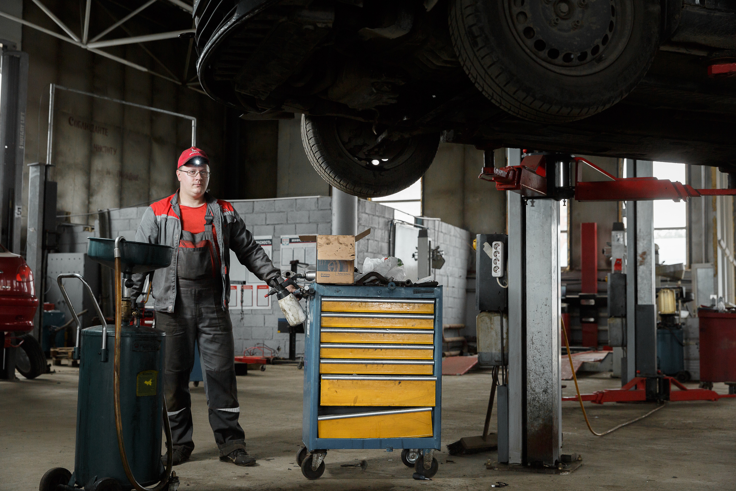 Фотосессия для сети автосервисов BOSH