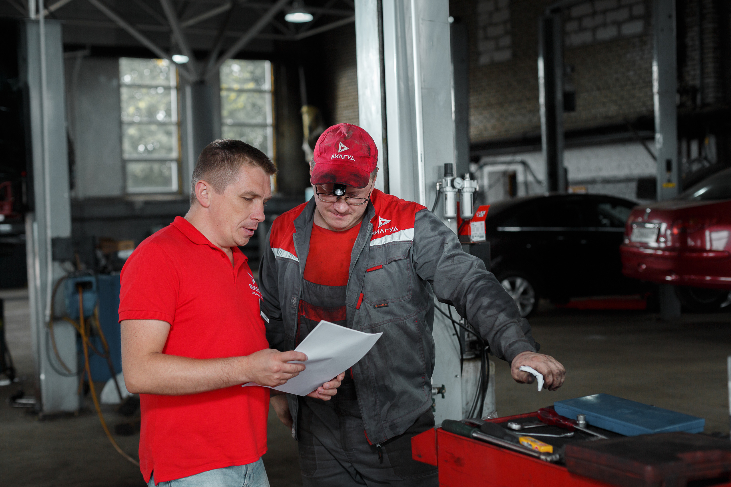 Фотосессия для сети автосервисов BOSH