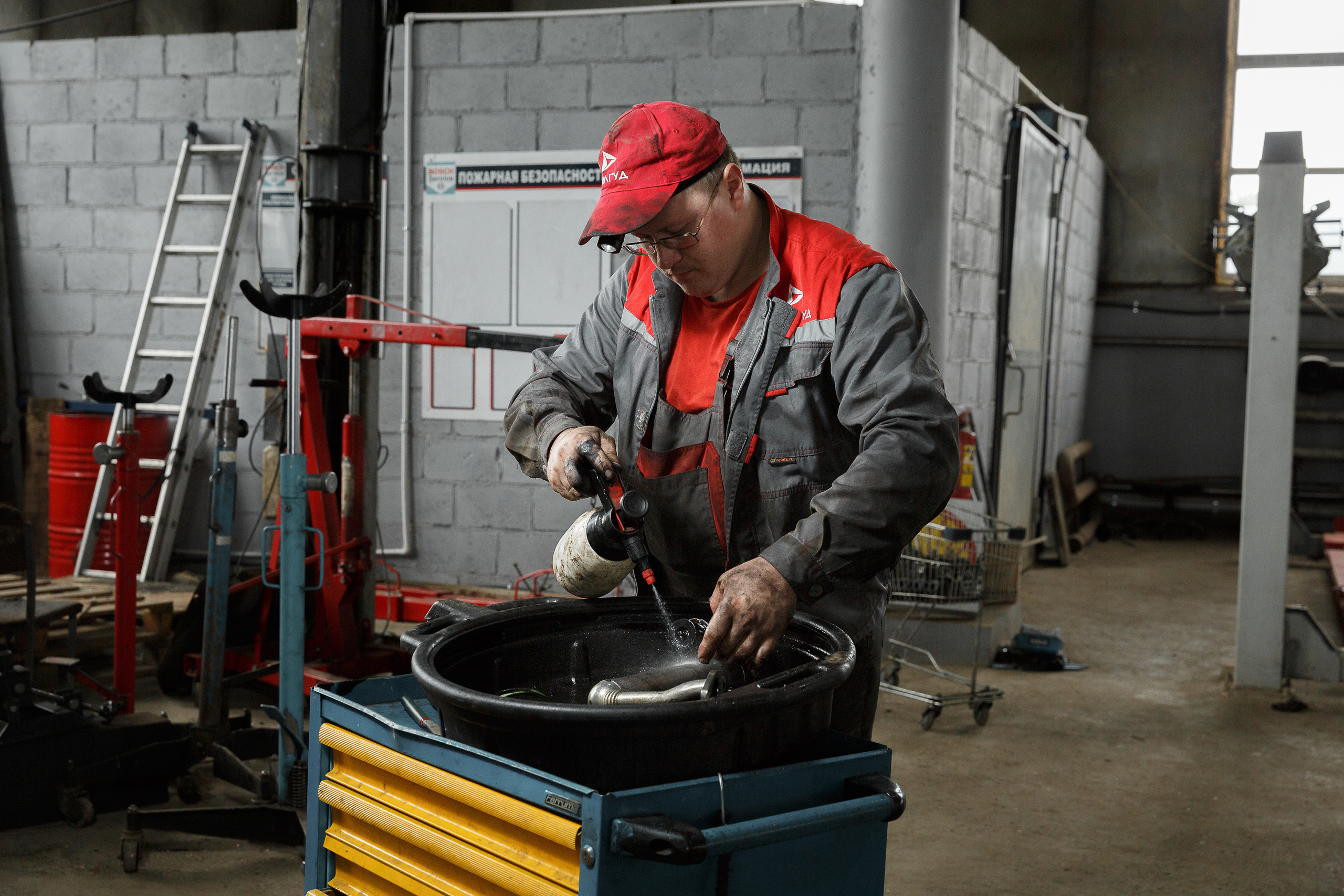 Фотосессия для сети автосервисов BOSH