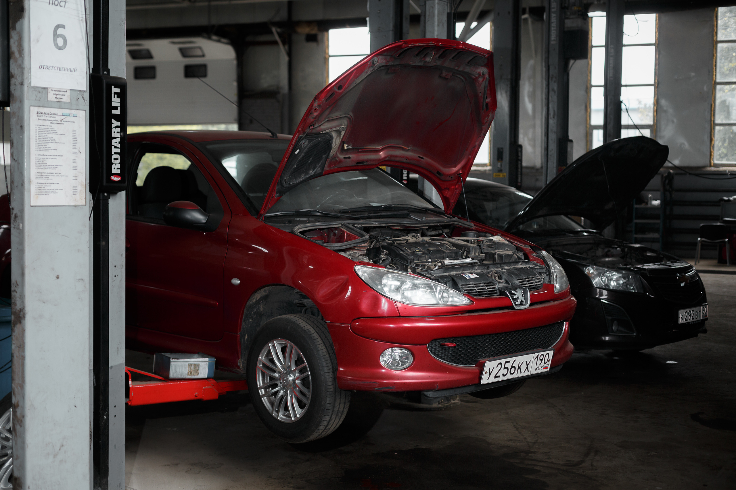 Фотосессия для сети автосервисов BOSH