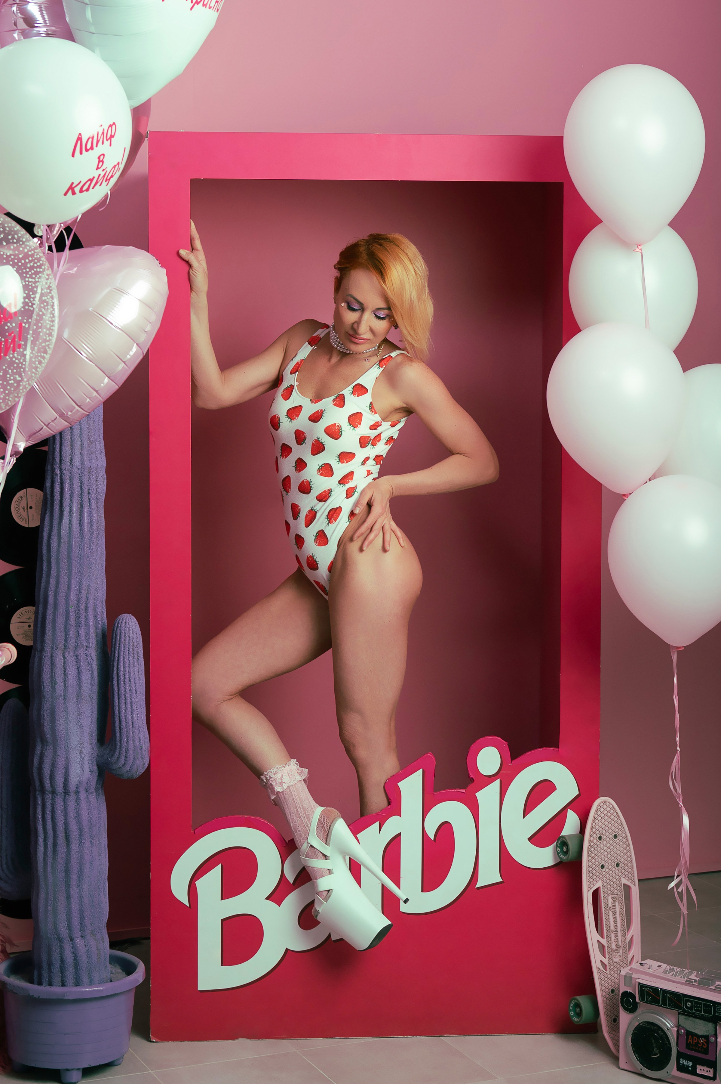 Розового не бывает много! Девичник для девченок в стиле Барби. Школьный фотограф в Москве