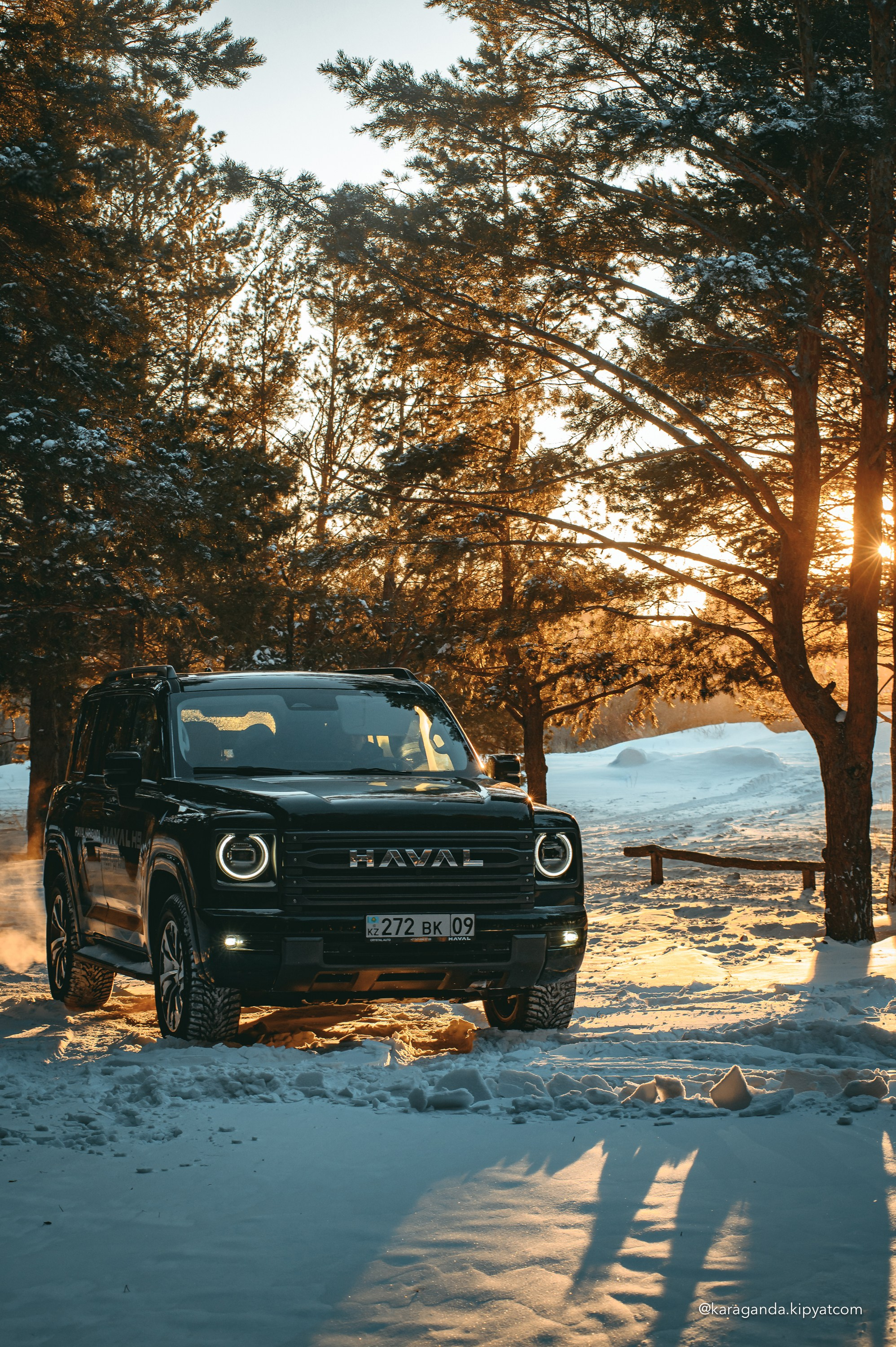 Зимний заезд на HAVAL H9. Кипятком Караганда