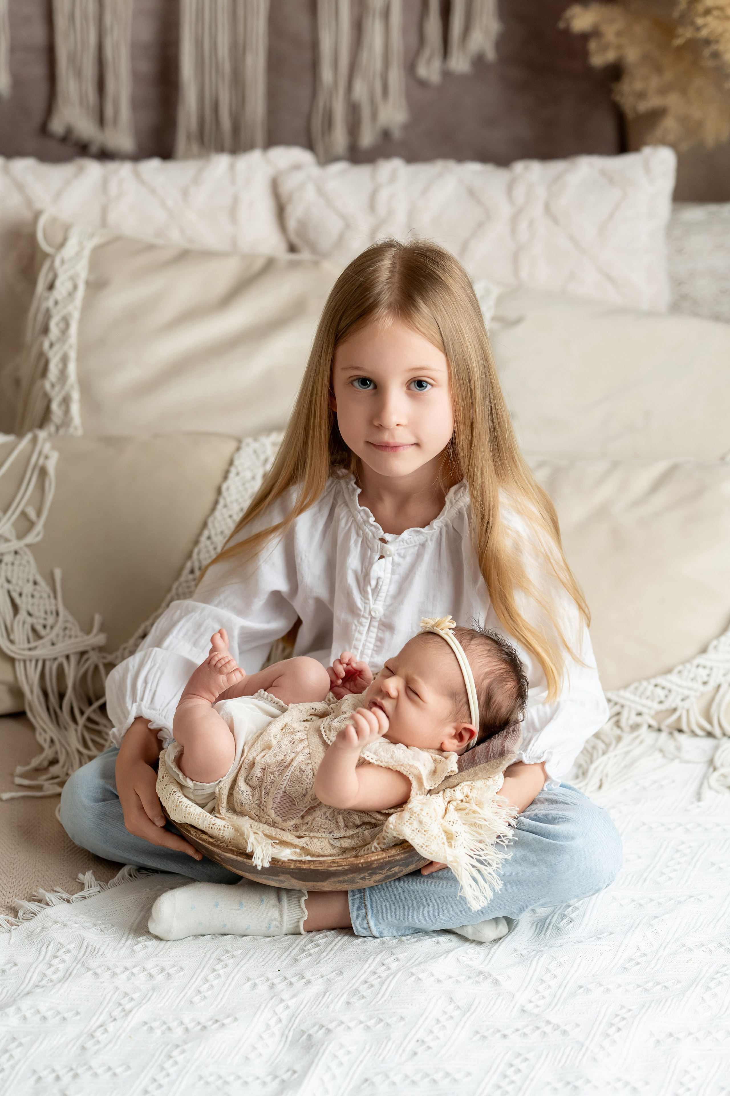 NEWBORN семейный пакет. Творческая команда Ульяшевы, свадебная и семейная фотография. Кахахста
