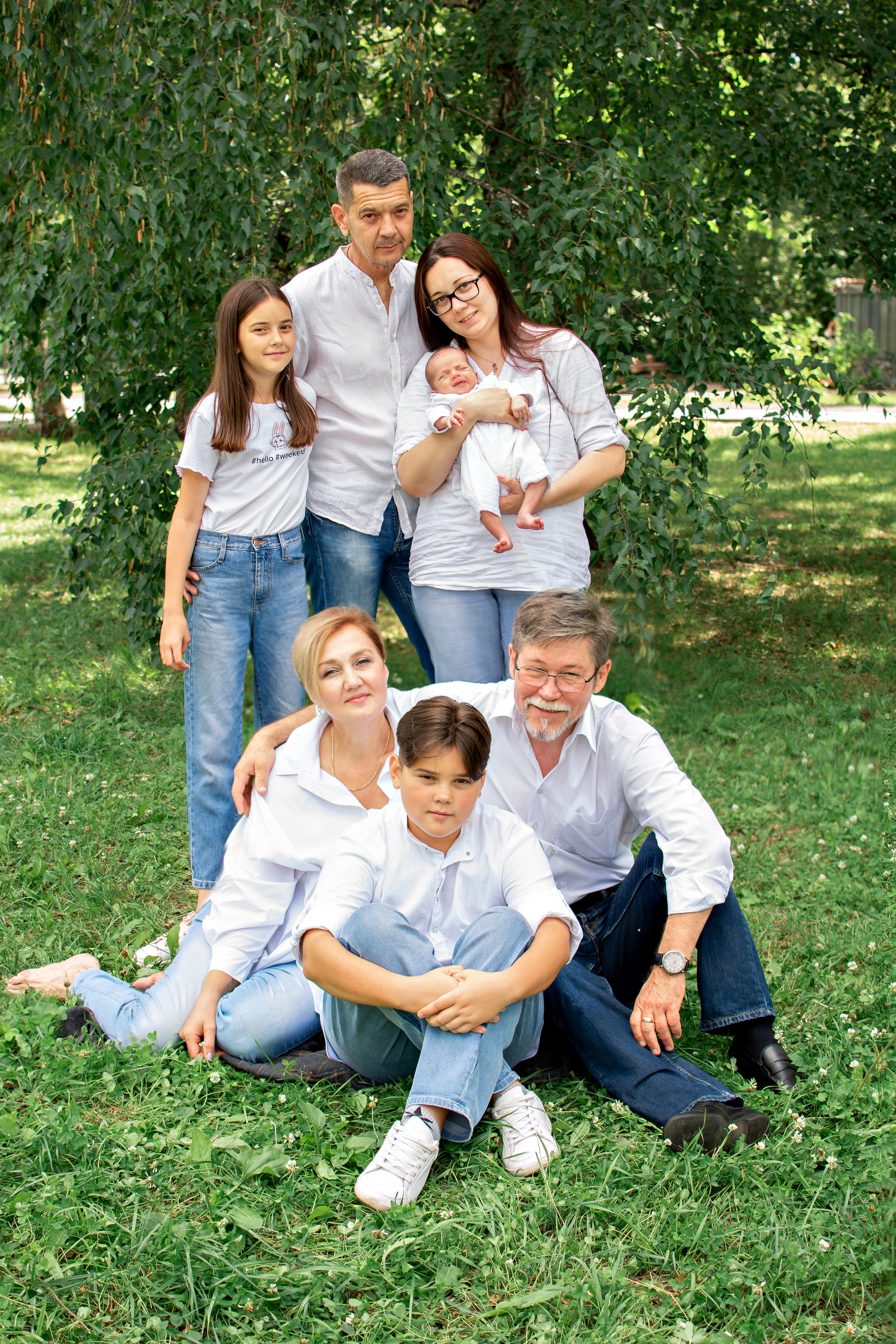 Большая семья. Семейный фотограф в Казани
