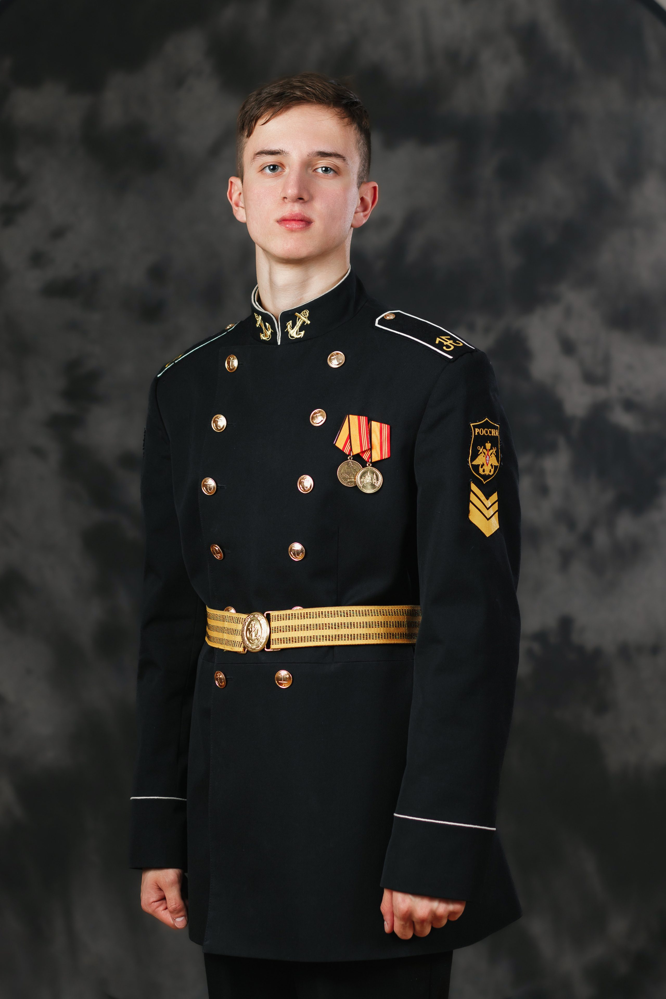 Портретная фотосъемка кадетов 11 класса Севастополь