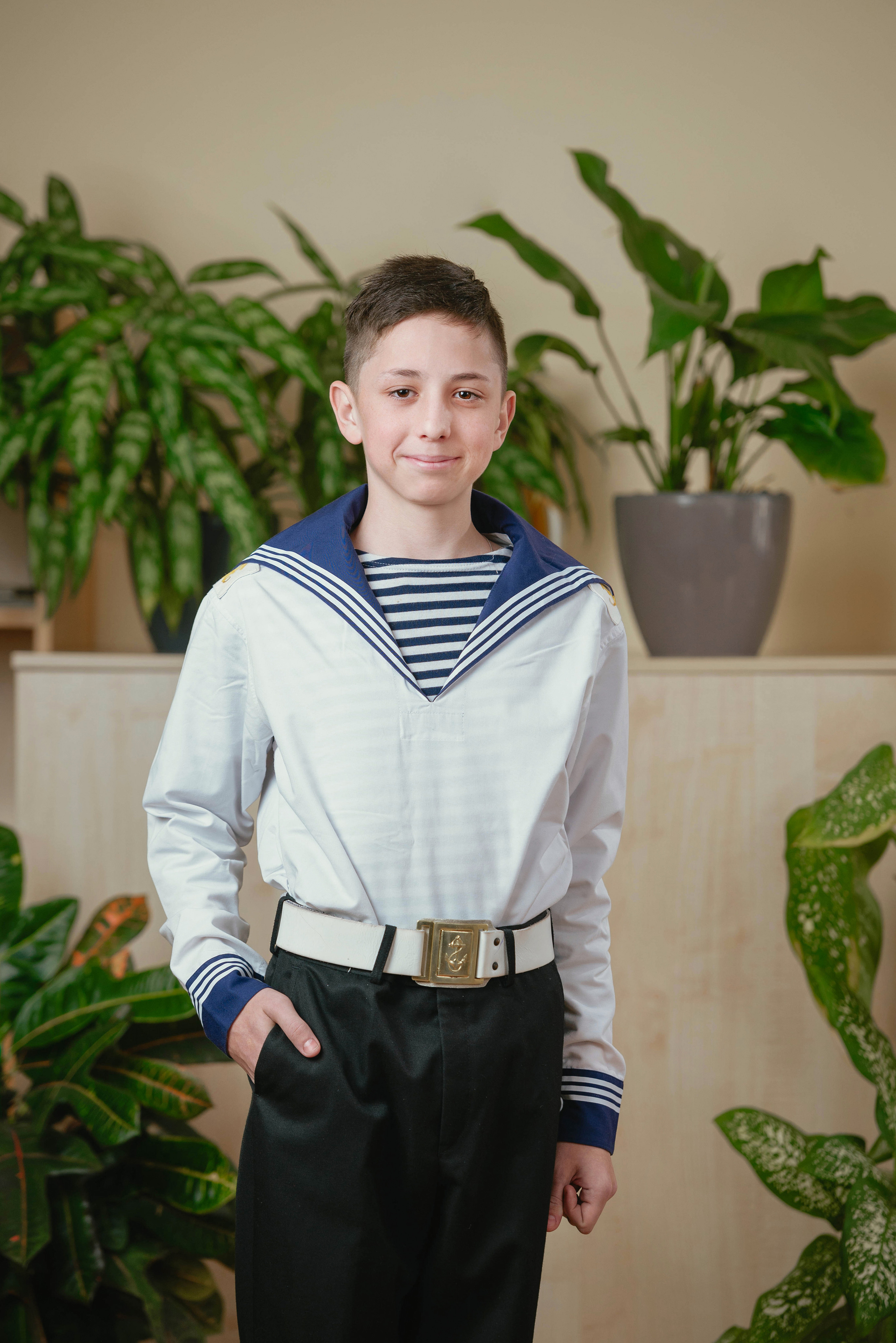 Фотосъемка выпускников в Филиале Нахимовского военно-морского училища (Севастопольское президентское кадетское училище) для альбомов