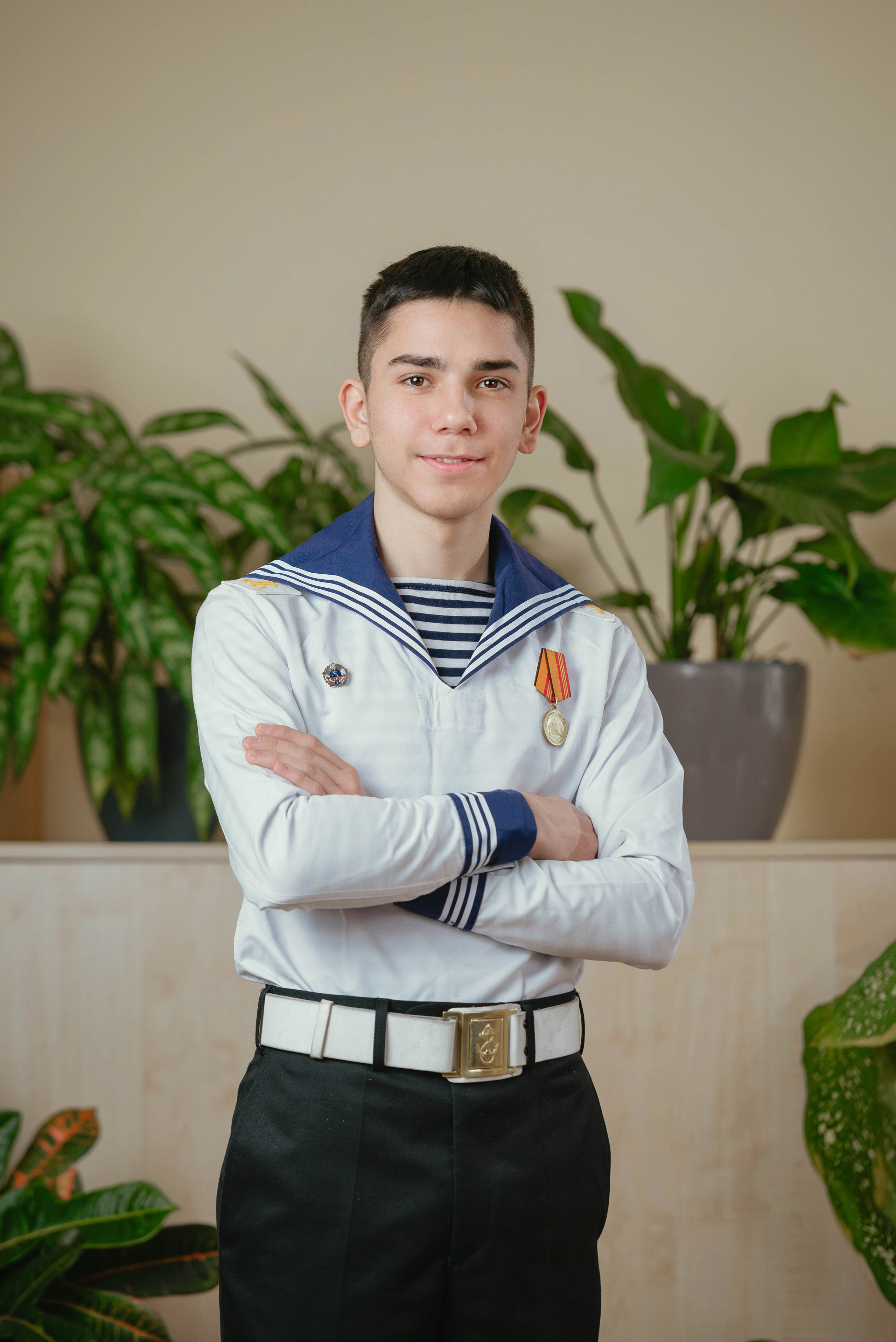 Фотосъемка для выпускных альбомов в Филиале Нахимовского военно-морского училища