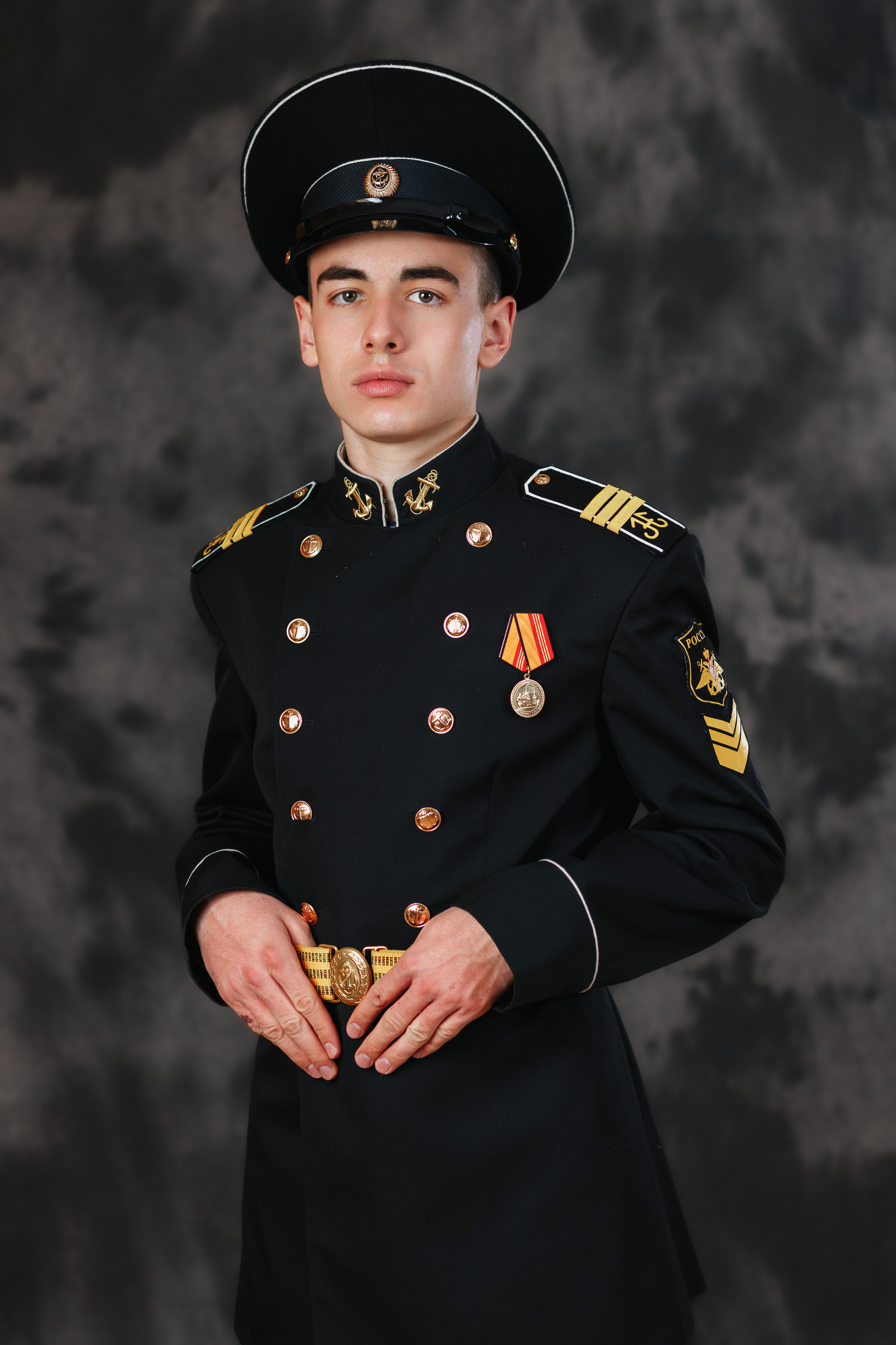 Портретная фотосъемка кадетов 11 класса в Севастополе