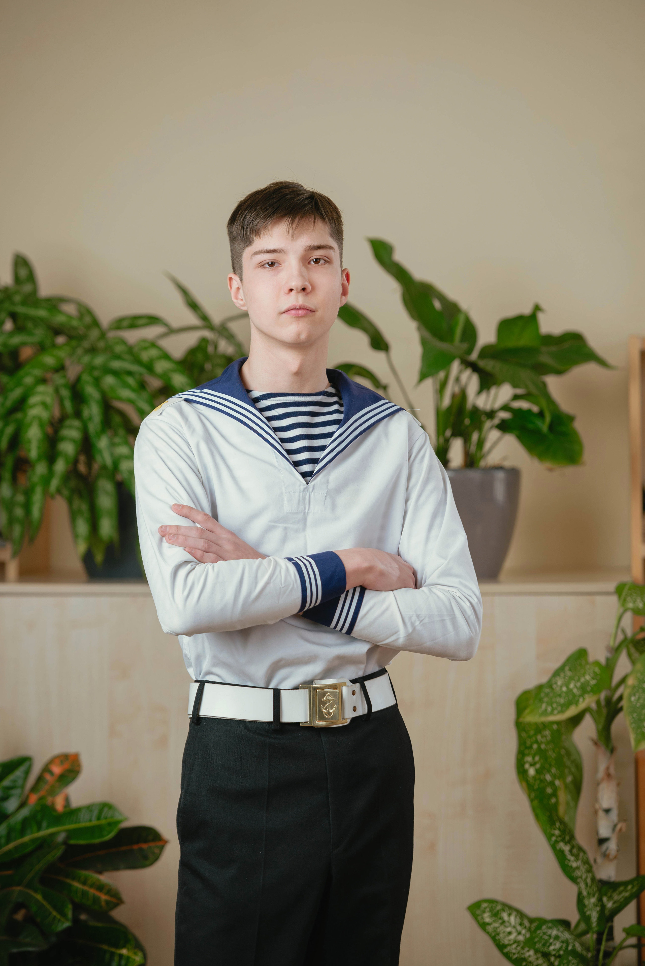 Фотосъемка выпускников 11 класса в Филиале Нахимовского военно-морского училища