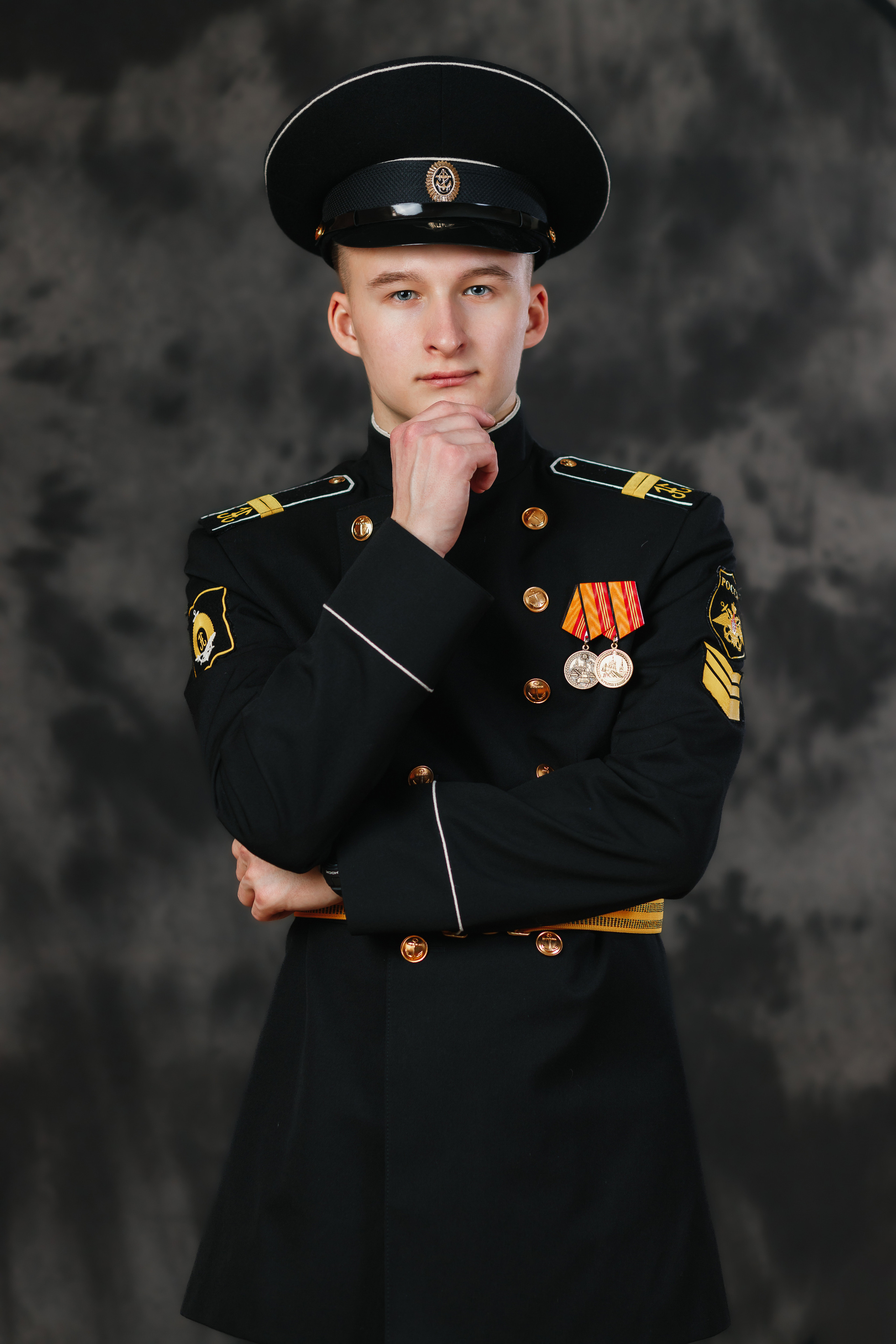Портретная фотосъемка кадетов 9 класса в Севастополе