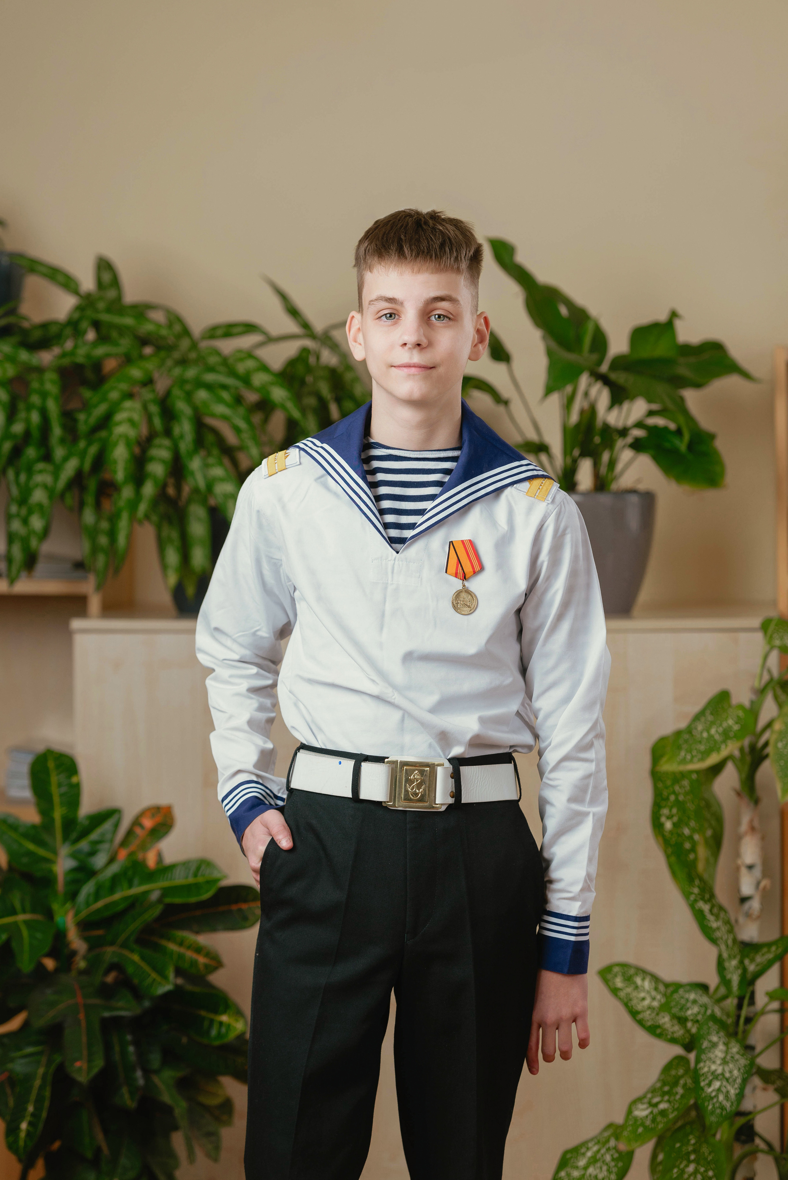 Фотосессия для кадетов в Президентском училище