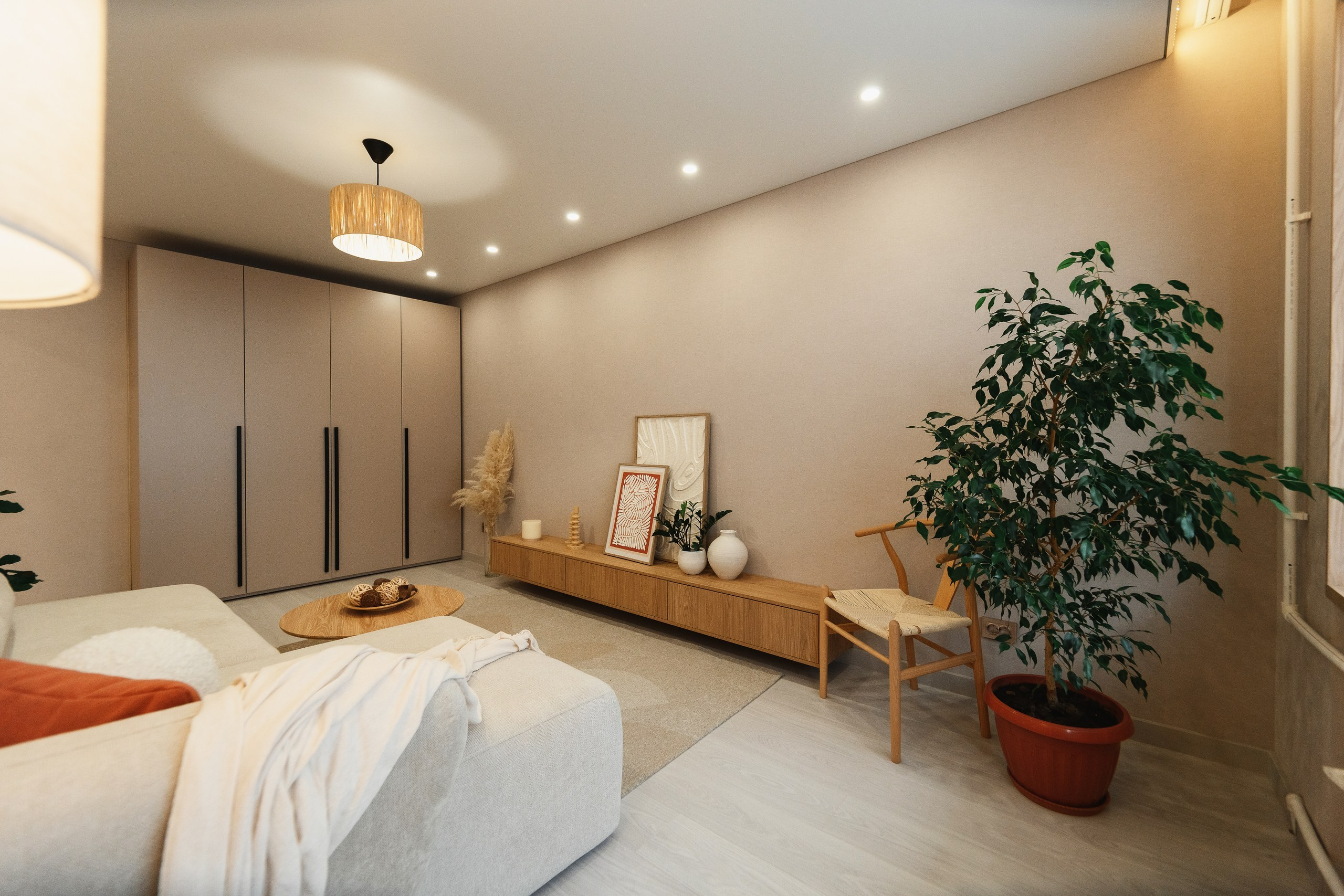 Профессиональная съёмка квартиры для продажи и аренды, светлый скандинавский интерьер, Камчатка