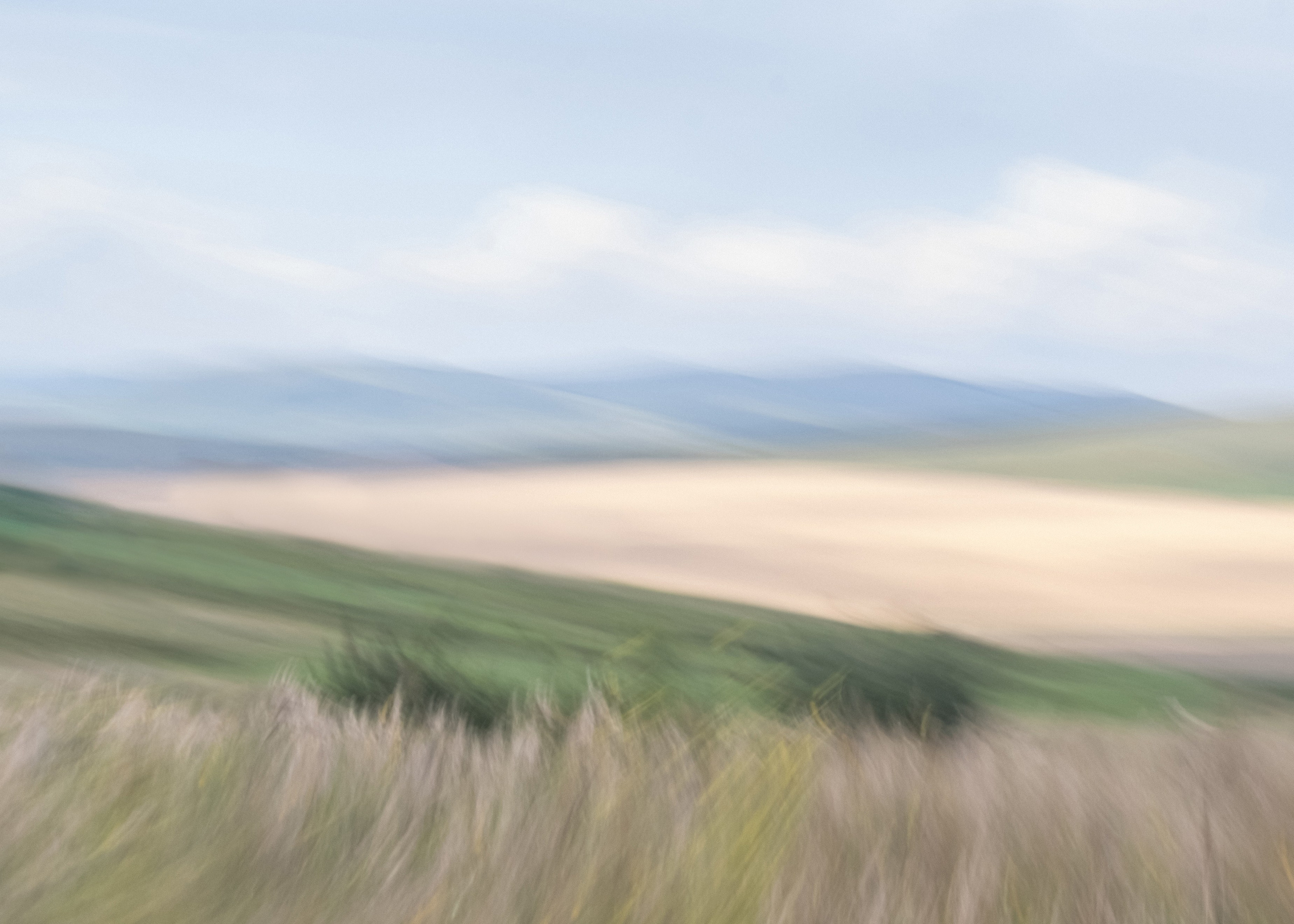 Дорожный импрессионизм / Road impressionism. Visual artist Olga Burmistrova