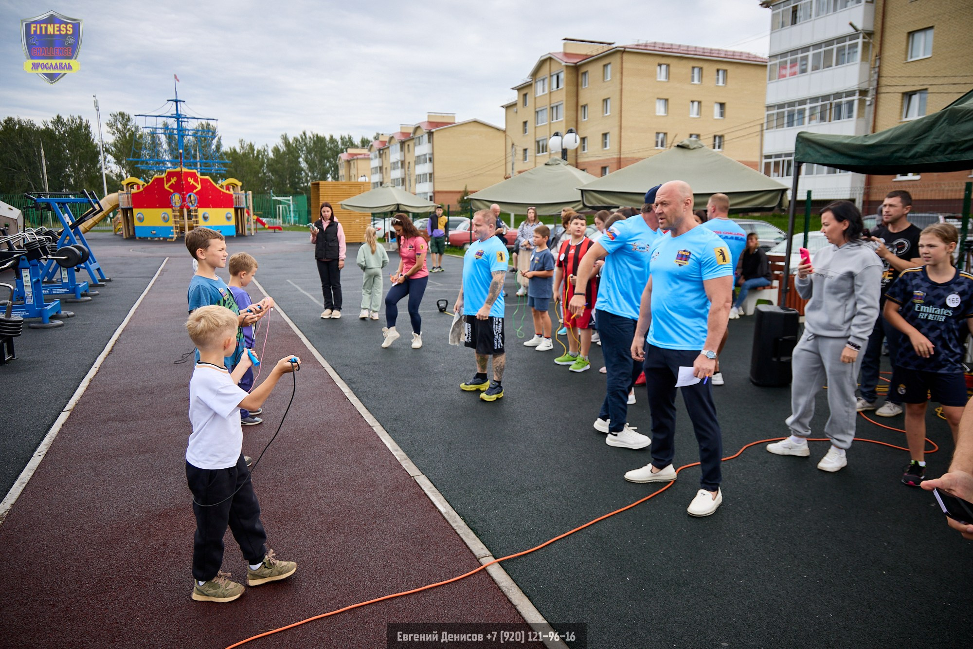 Fitness Challenge Битва на Стрелке. Портретный фотограф Евгений Денисов