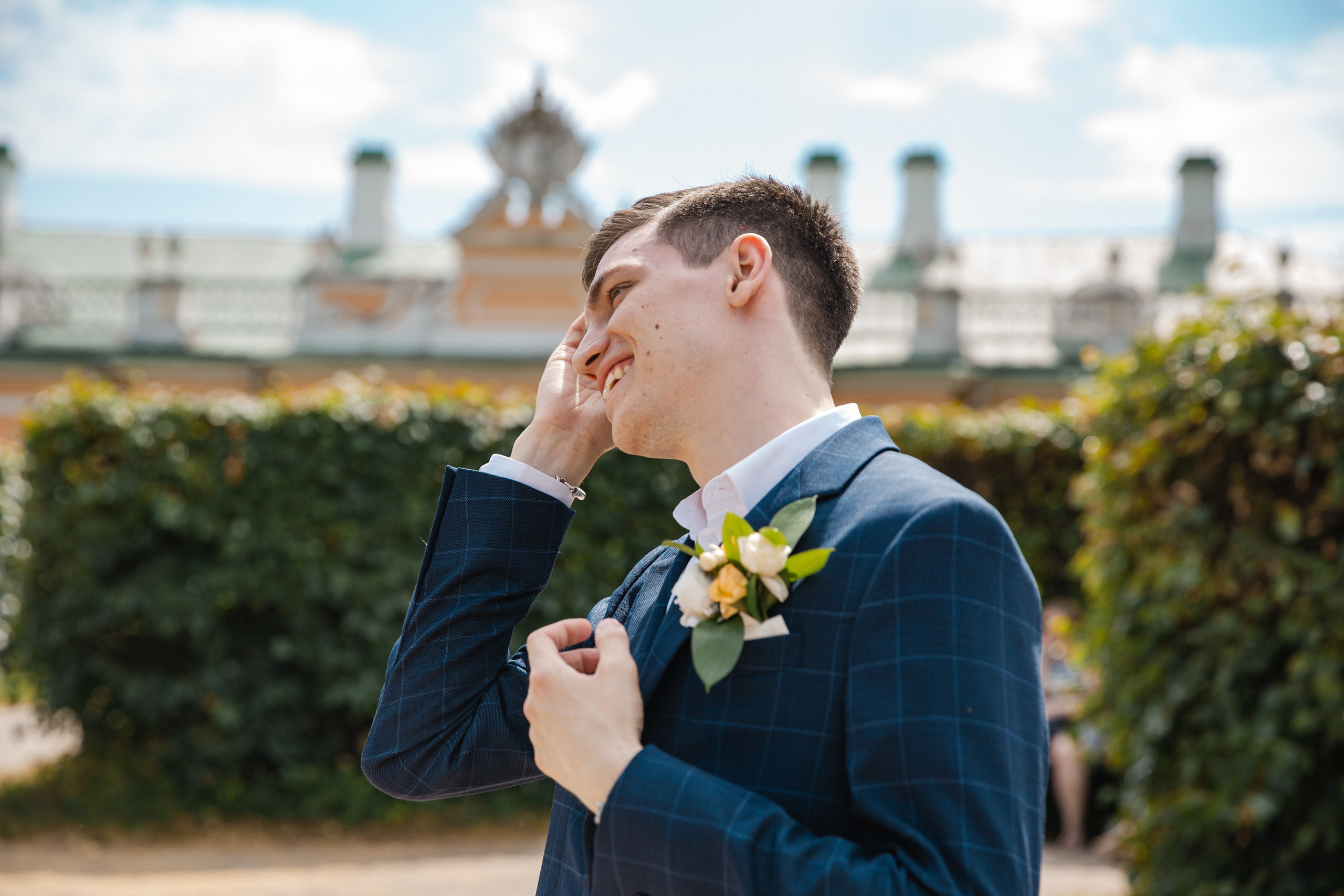 Свадебная фотосессия в Кусково. Фотограф и видеограф Анна Домашенко